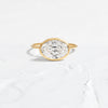 Formation Ring, Oval Cut (14k Yellow Gold)