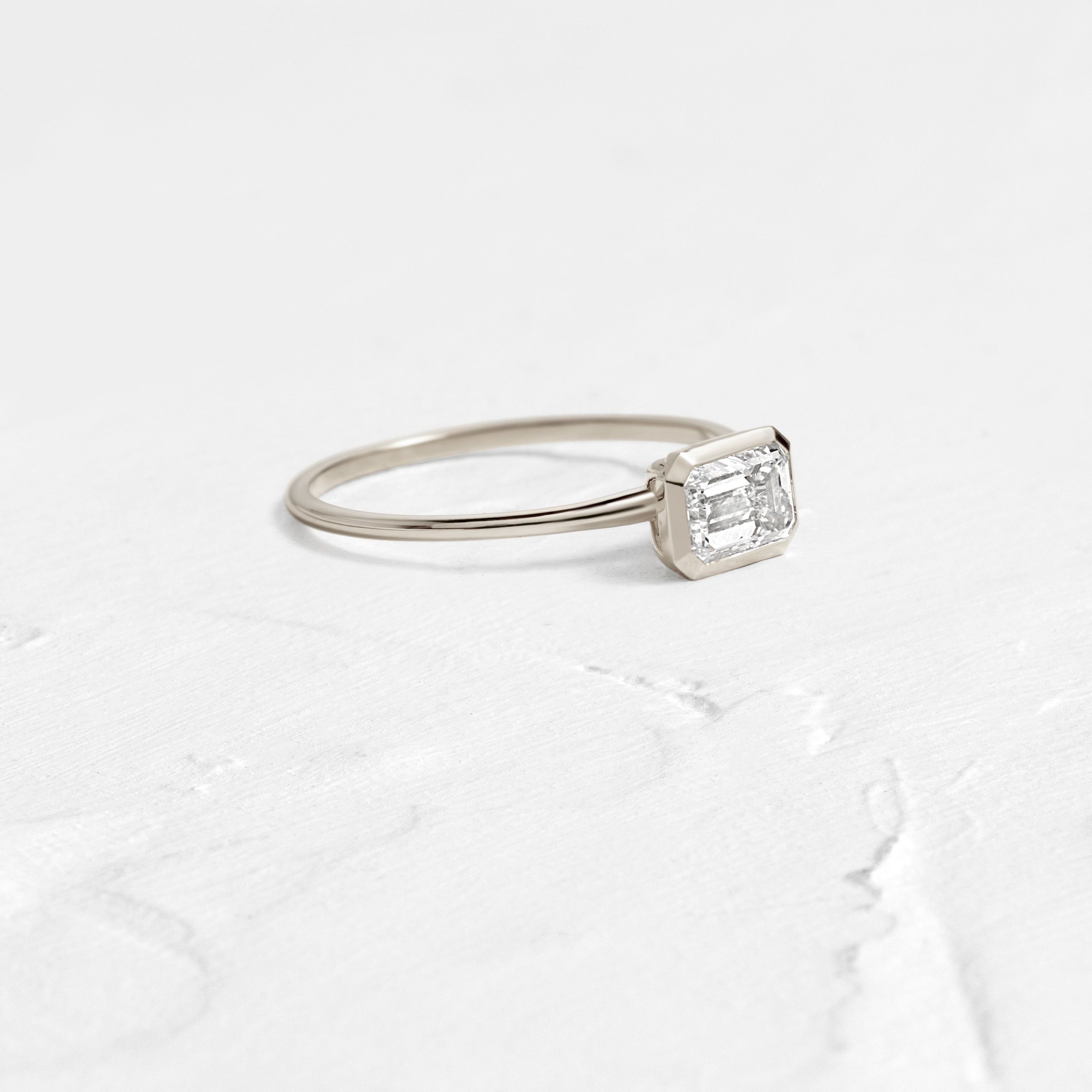 Construct Ring, Emerald Cut - Melanie Casey
