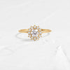 Helio Ring, 0.4ct. Faint Pink Diamond (14k Yellow Gold)