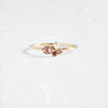 Blush Mini Cluster Ring in Champagne (14k Yellow Gold)