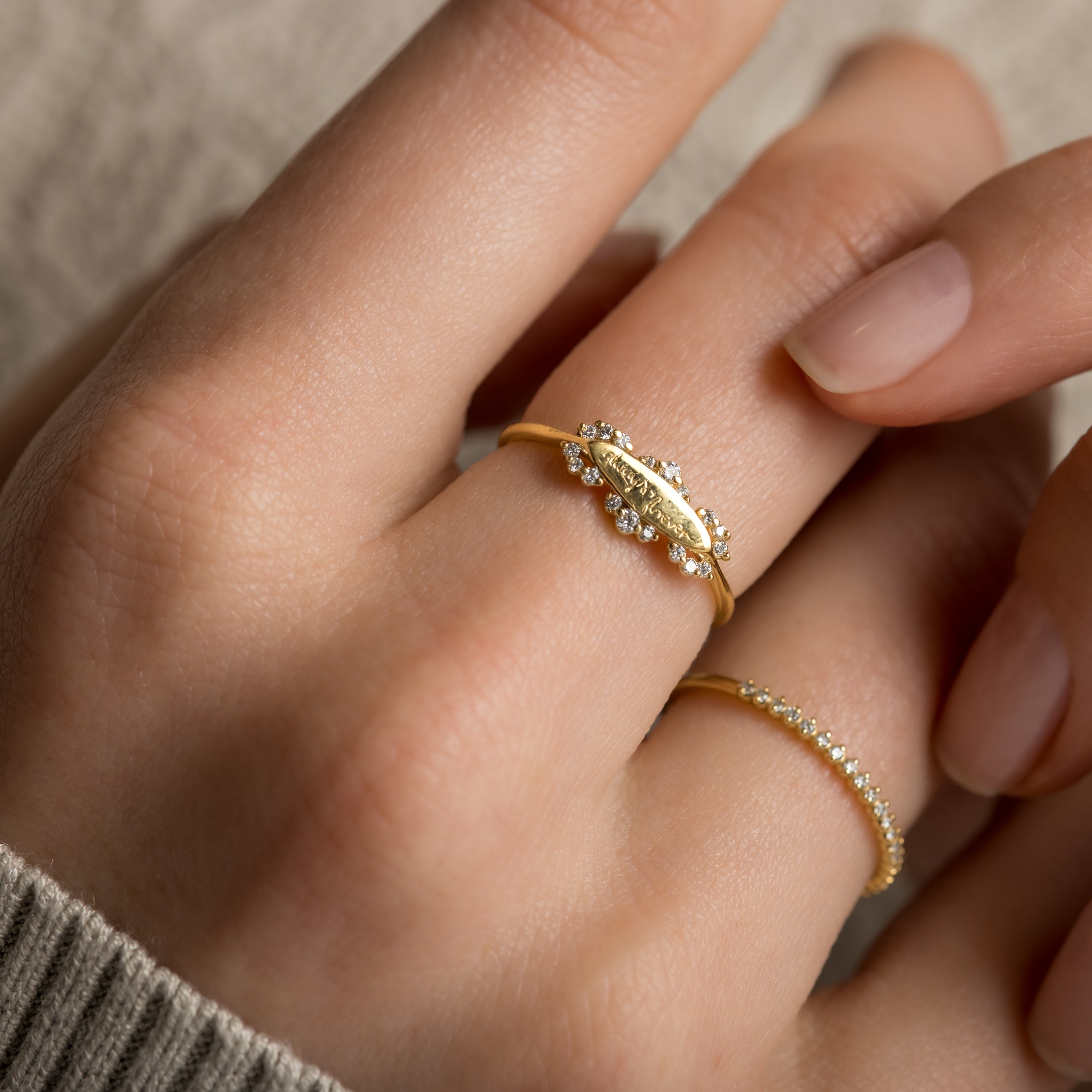 Filigree Signet Ring, Always & Forever - In Stock | Melanie Casey
