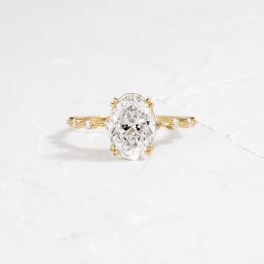 Distance Ring, Oval Cut - Melanie Casey Fine Jewelry