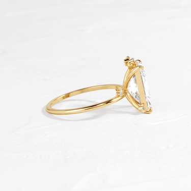 To A Flame Ring, Radiant Cut | Melanie Casey Fine Jewelry