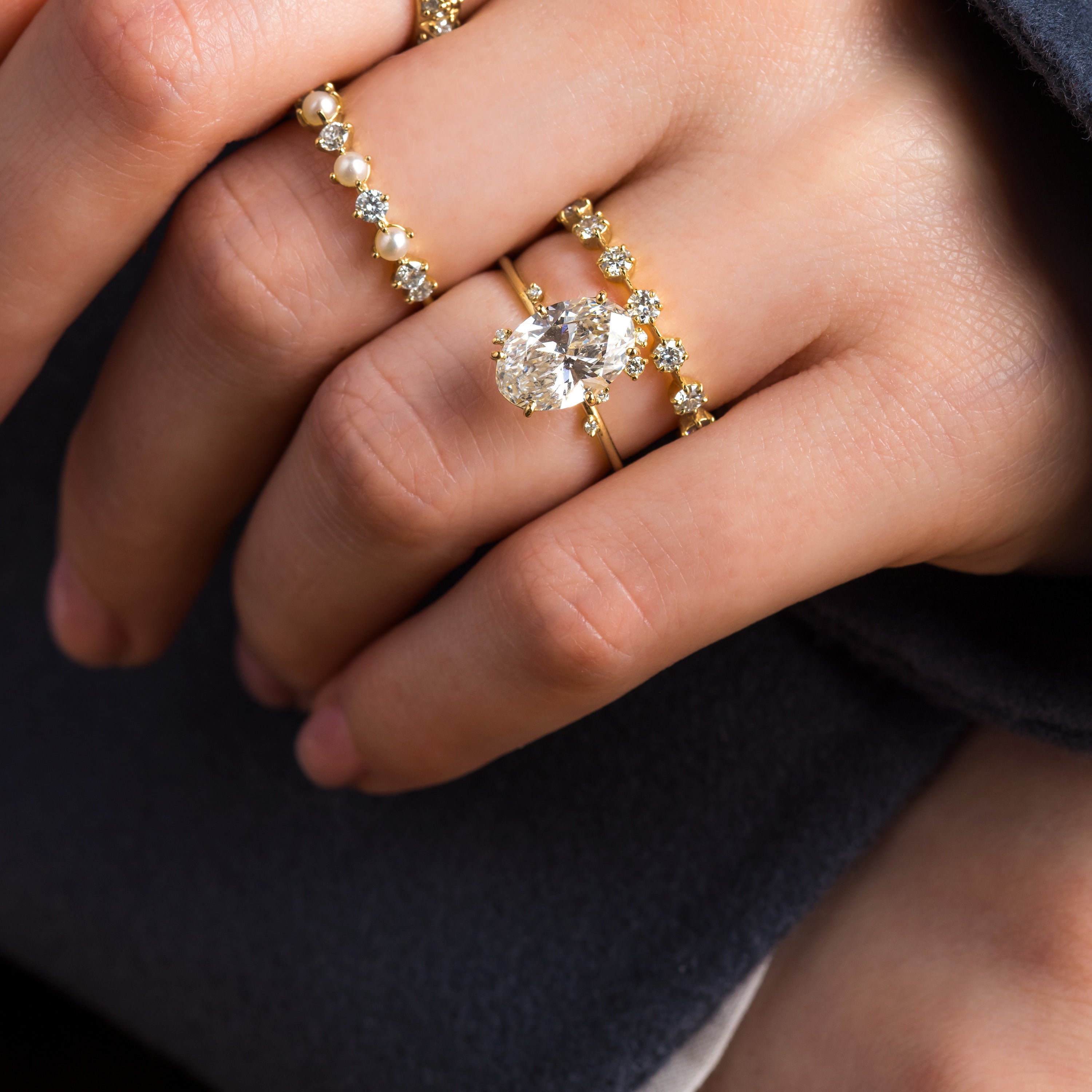 To A Flame Ring, Oval | Melanie Casey Fine Jewelry