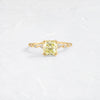 Distance Ring, 1.4ct. Light Yellow Diamond (14k Yellow Gold)