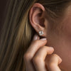 Zoom in on Threaded Studs, Princess Cut