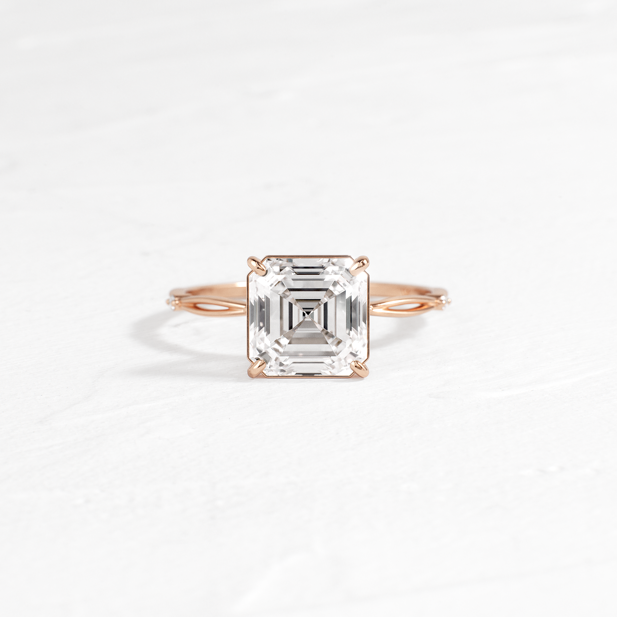 Hillside Ring, Asscher Cut - Melanie Casey