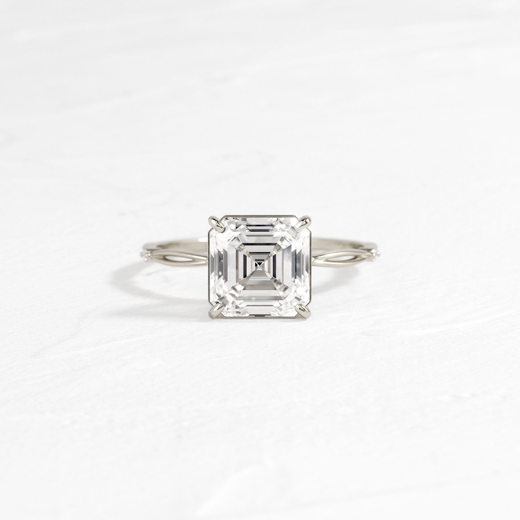Hillside Ring, Asscher Cut - Melanie Casey