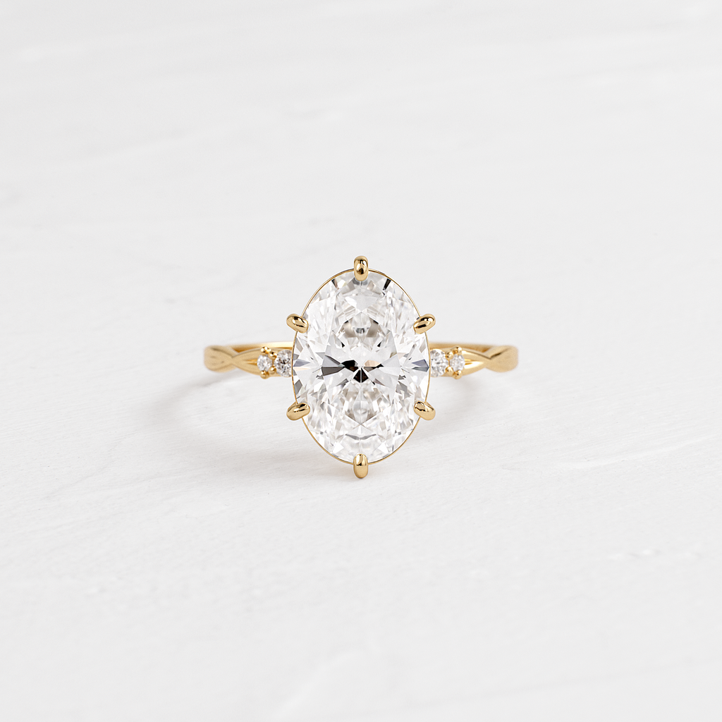 Trestle Ring, Oval Cut - Melanie Casey