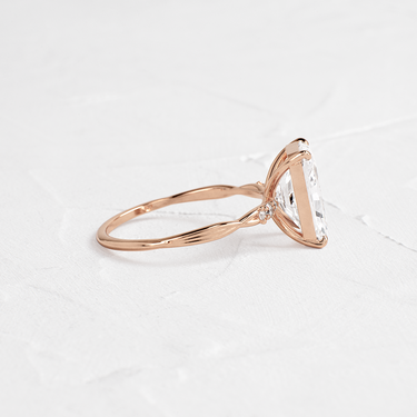 Trestle Ring, Radiant Cut - Melanie Casey