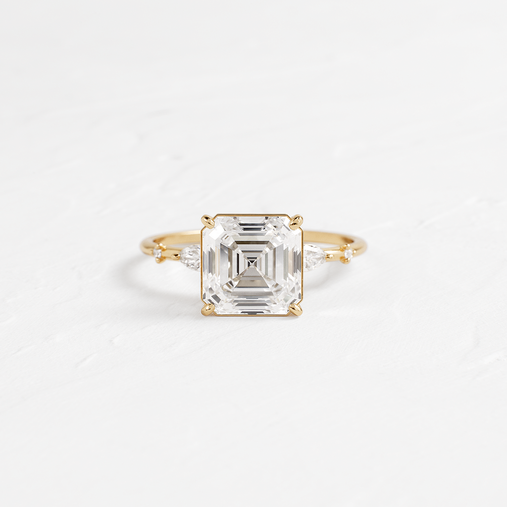 Windlass Ring, Asscher Cut | Melanie Casey Fine Jewelry