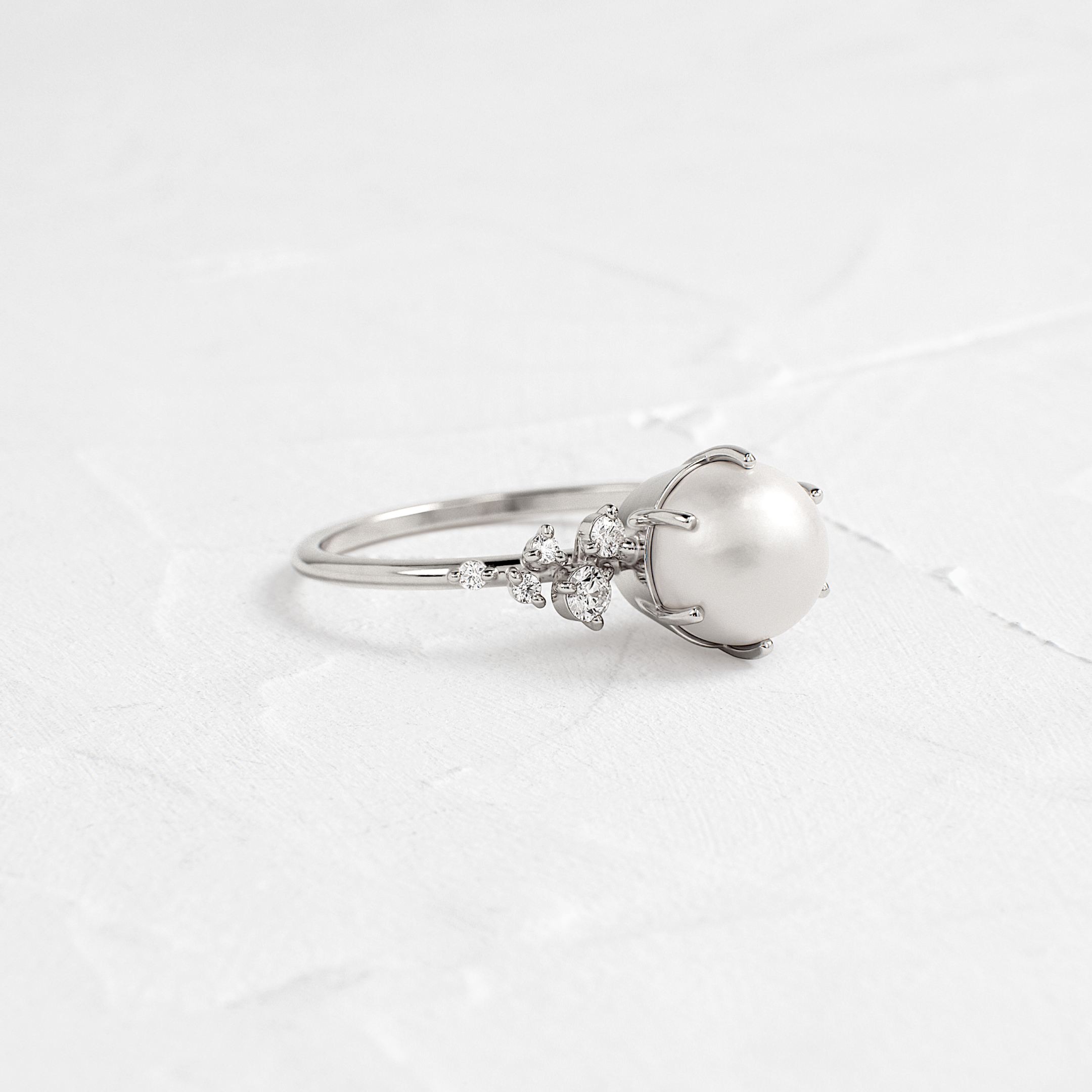 NOVICA Donna Bianco coltivate perla d'acqua dolce .925 in NOVICA Donna Bianco coltivate perla d'acqua dolce .925 in