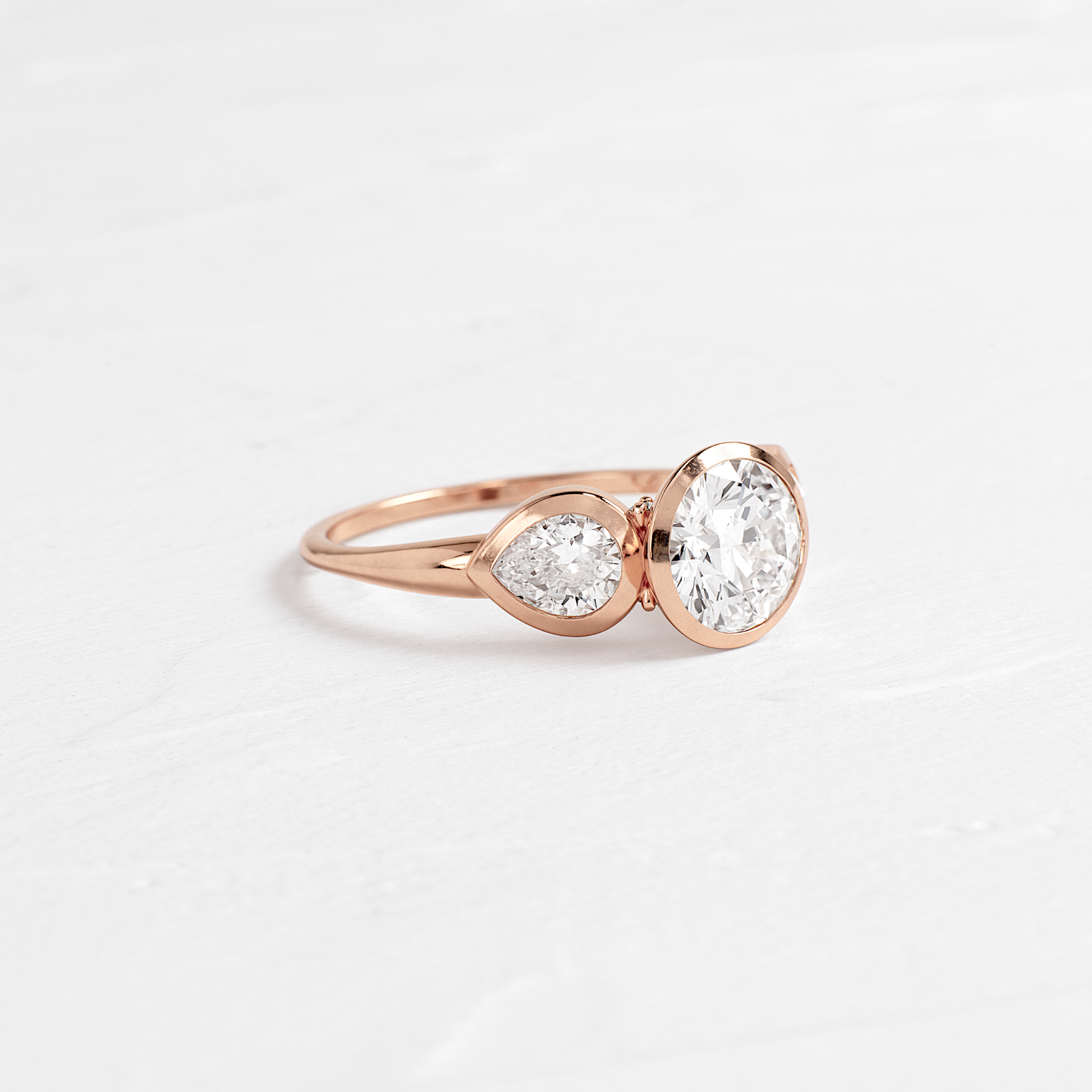 Moonrise Ring, Round Cut | Melanie Casey