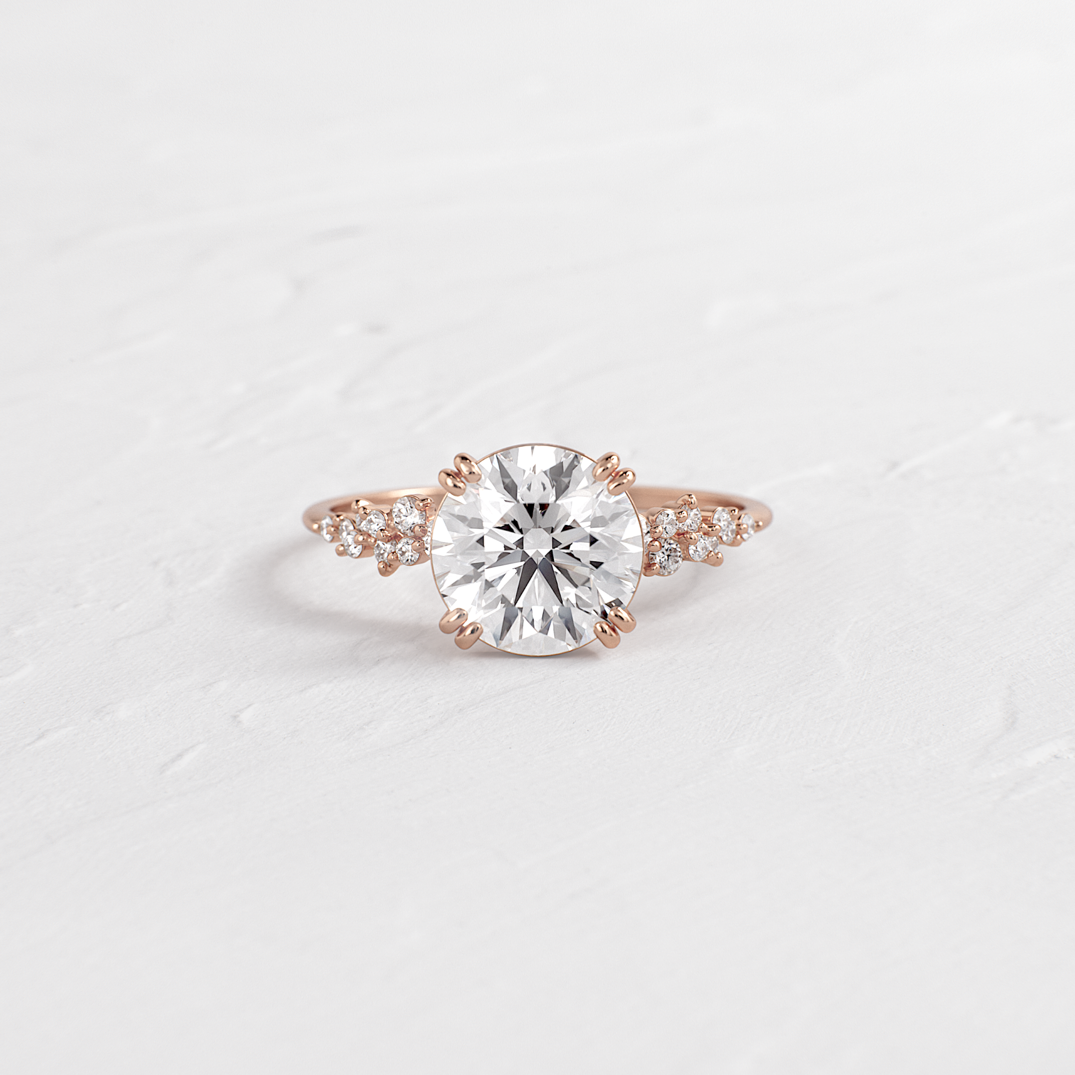 On The Horizon Ring, Round Cut | Melanie Casey Fine Jewelry