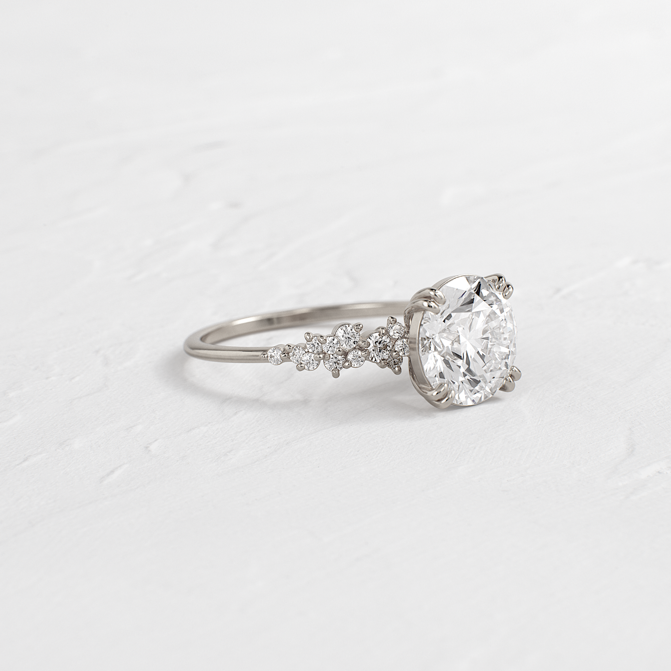 On The Horizon Ring, Round Cut | Melanie Casey Fine Jewelry