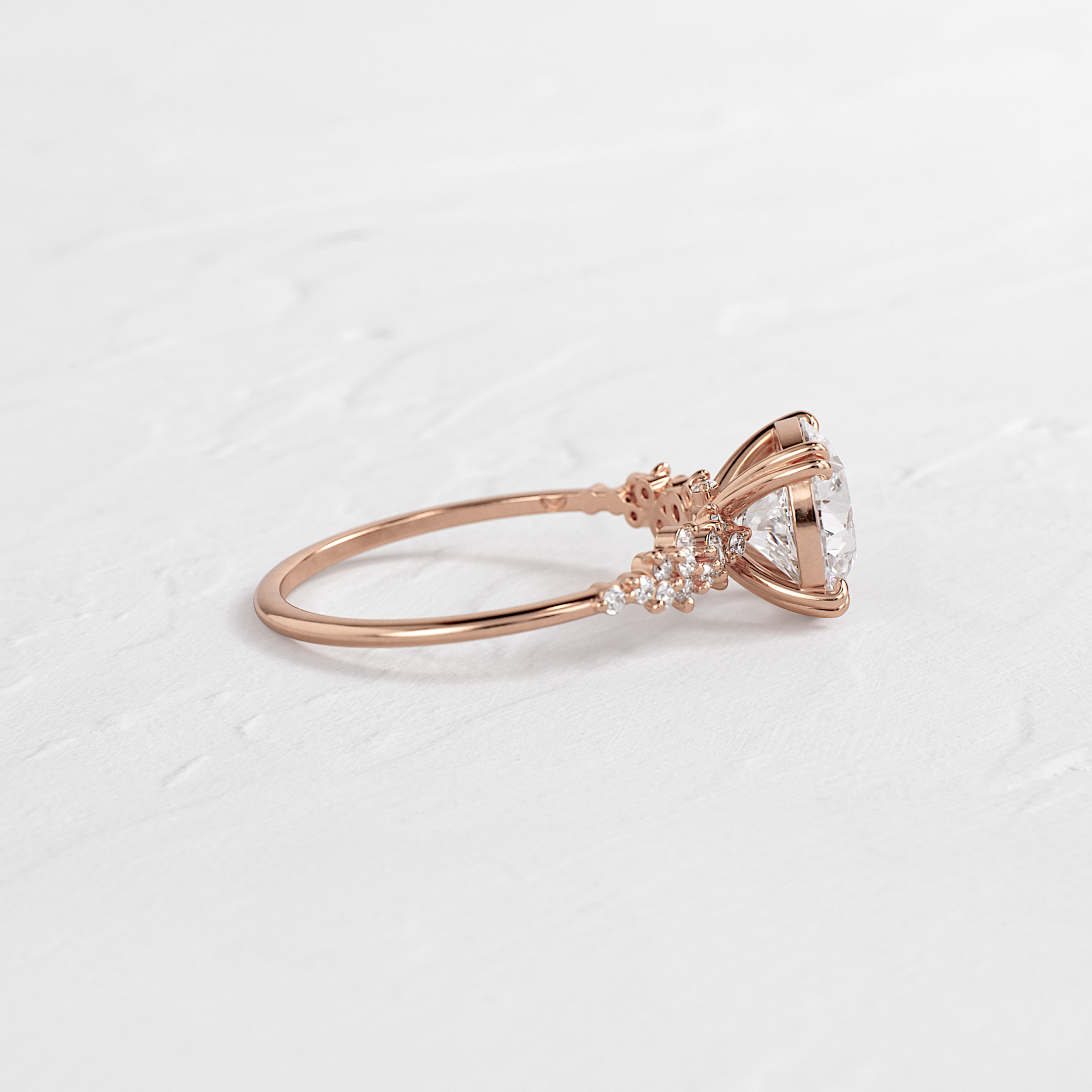 On The Horizon Ring, Round Cut | Melanie Casey Fine Jewelry