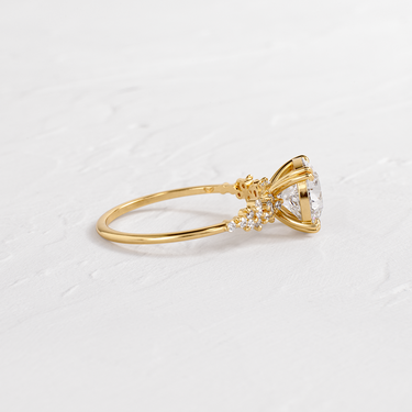On The Horizon Ring, Round Cut | Melanie Casey Fine Jewelry