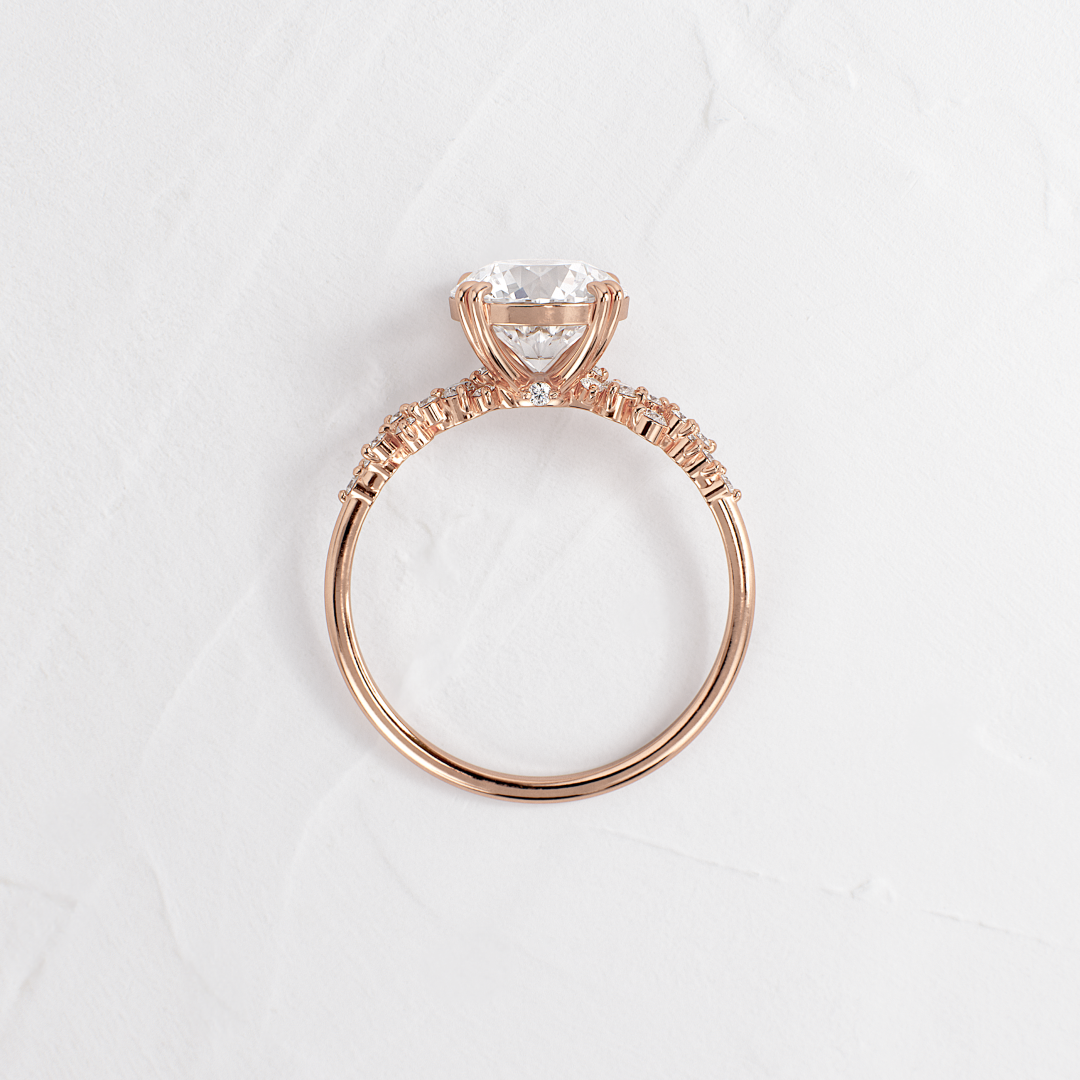 On The Horizon Ring, Round Cut | Melanie Casey Fine Jewelry
