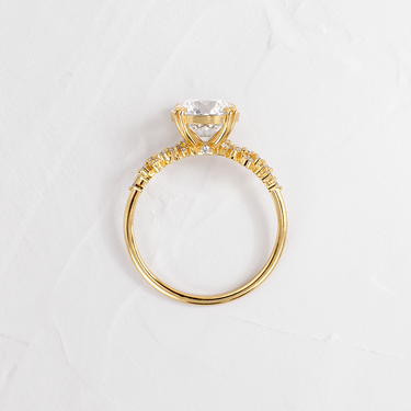 On The Horizon Ring, Round Cut | Melanie Casey Fine Jewelry