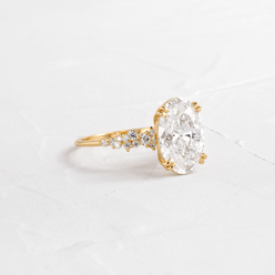 On The Horizon Ring, Oval Cut | Melanie Casey Fine Jewelry