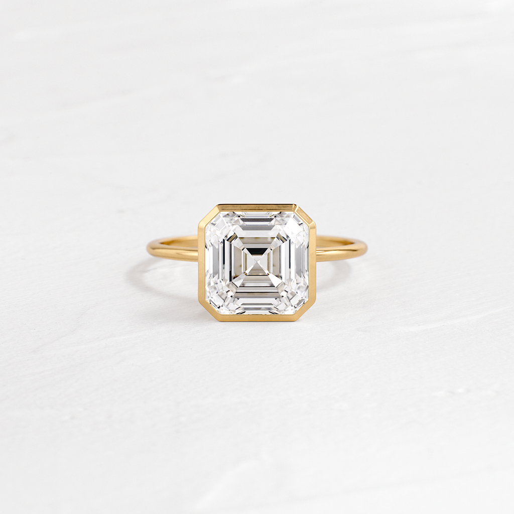 Formation Ring, Asscher Cut Melanie Casey Jewelry