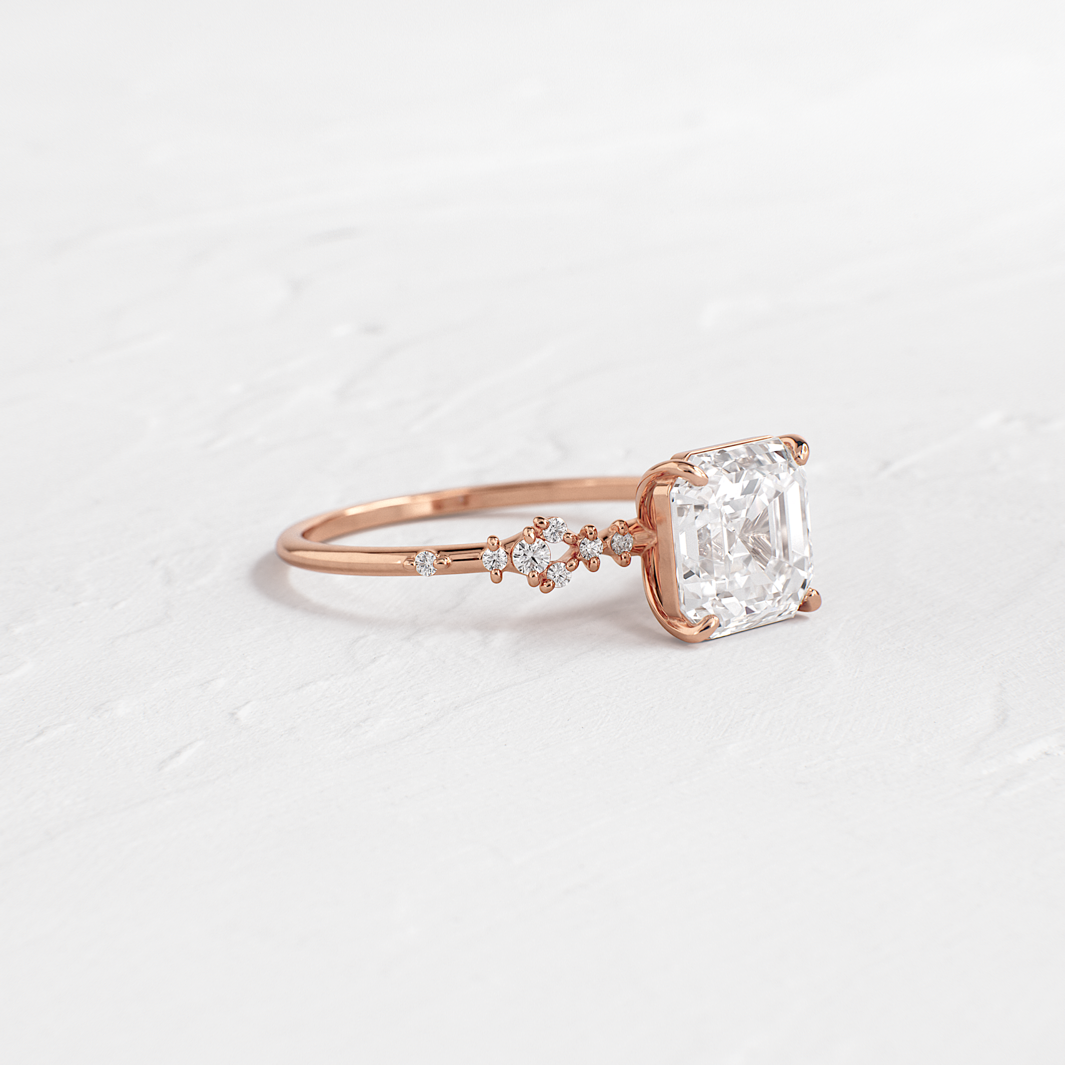 Myriad Ring, Asscher Cut | Melanie Casey Jewelry