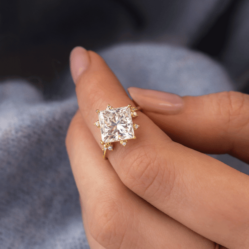 Stargaze Ring | Princess Cut Engagement Ring – Melanie Casey