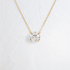 Threaded Necklace, 2.11ct. Round Cut - In Stock (14k Yellow Gold)