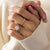 Carnaby Duet Ring-Ivory-6