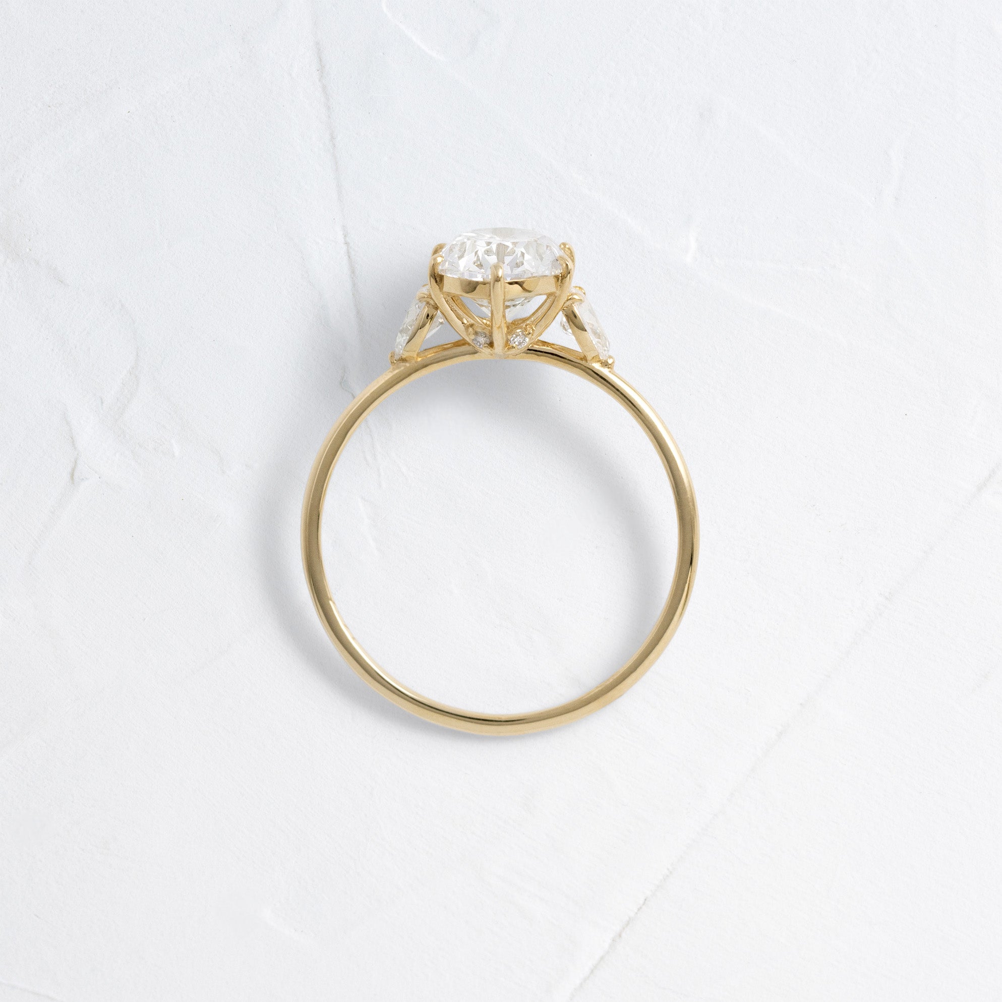 Duet Rings Duet Ring, 1.80ct. Natural Oval Cut | Melanie Casey Fine Jewelry