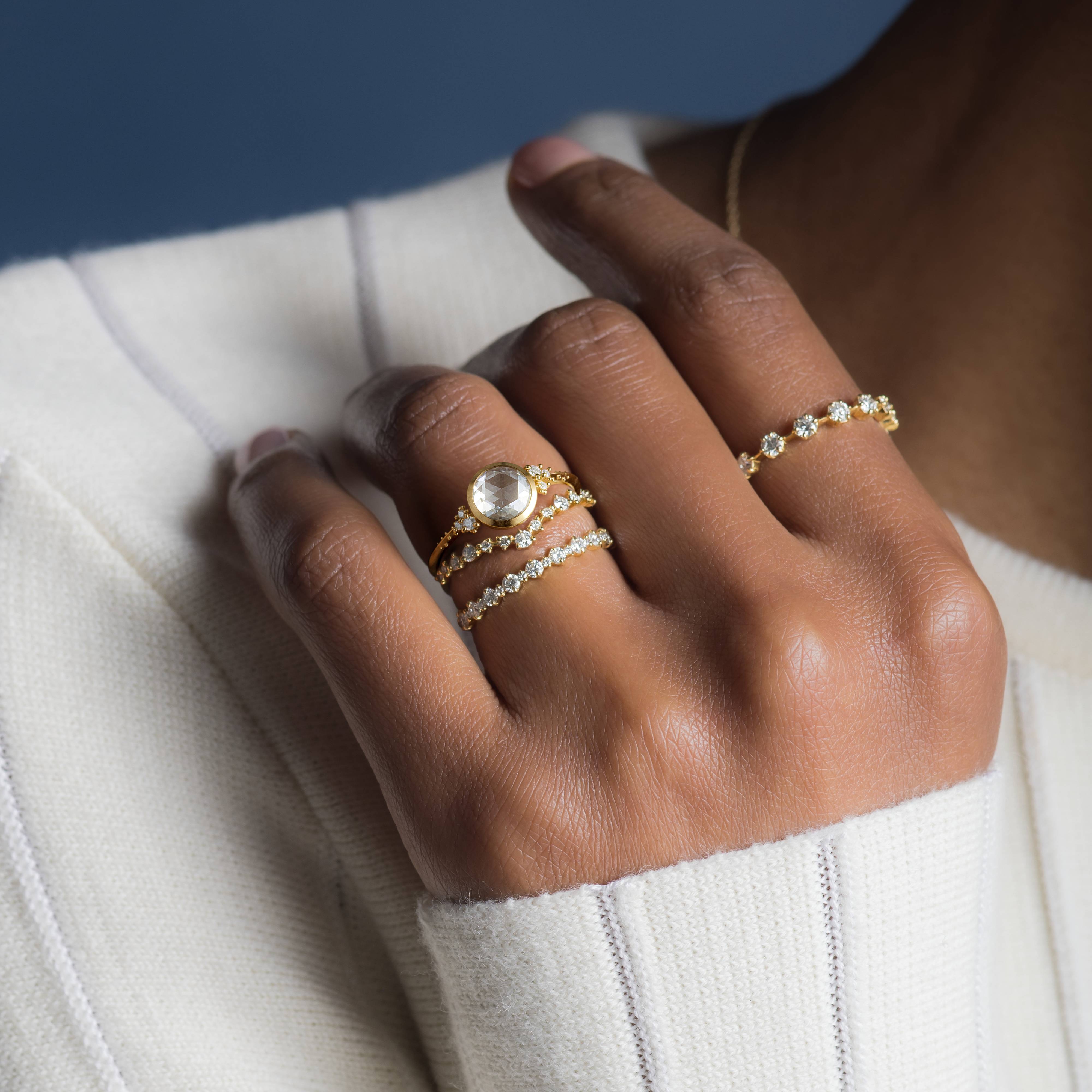Pensive Ring, Rose Cut | Melanie Casey