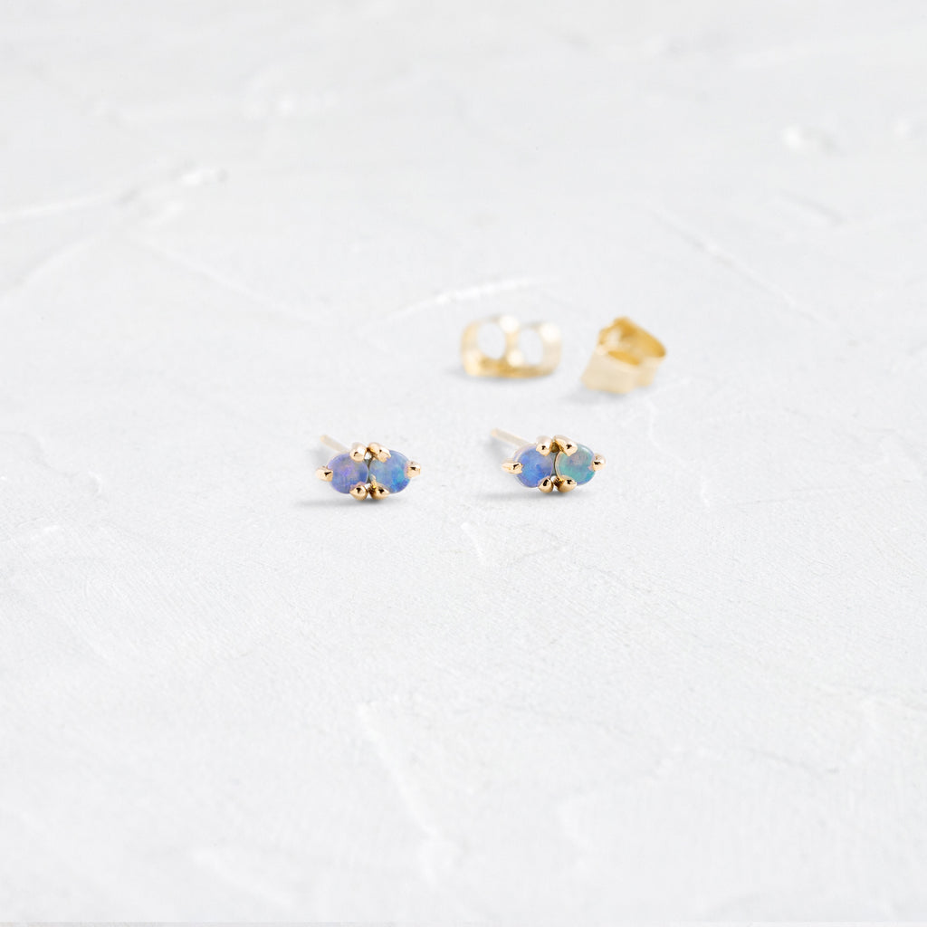 Two-Step Earrings In Stock WWAKE Melanie Casey Jewelry