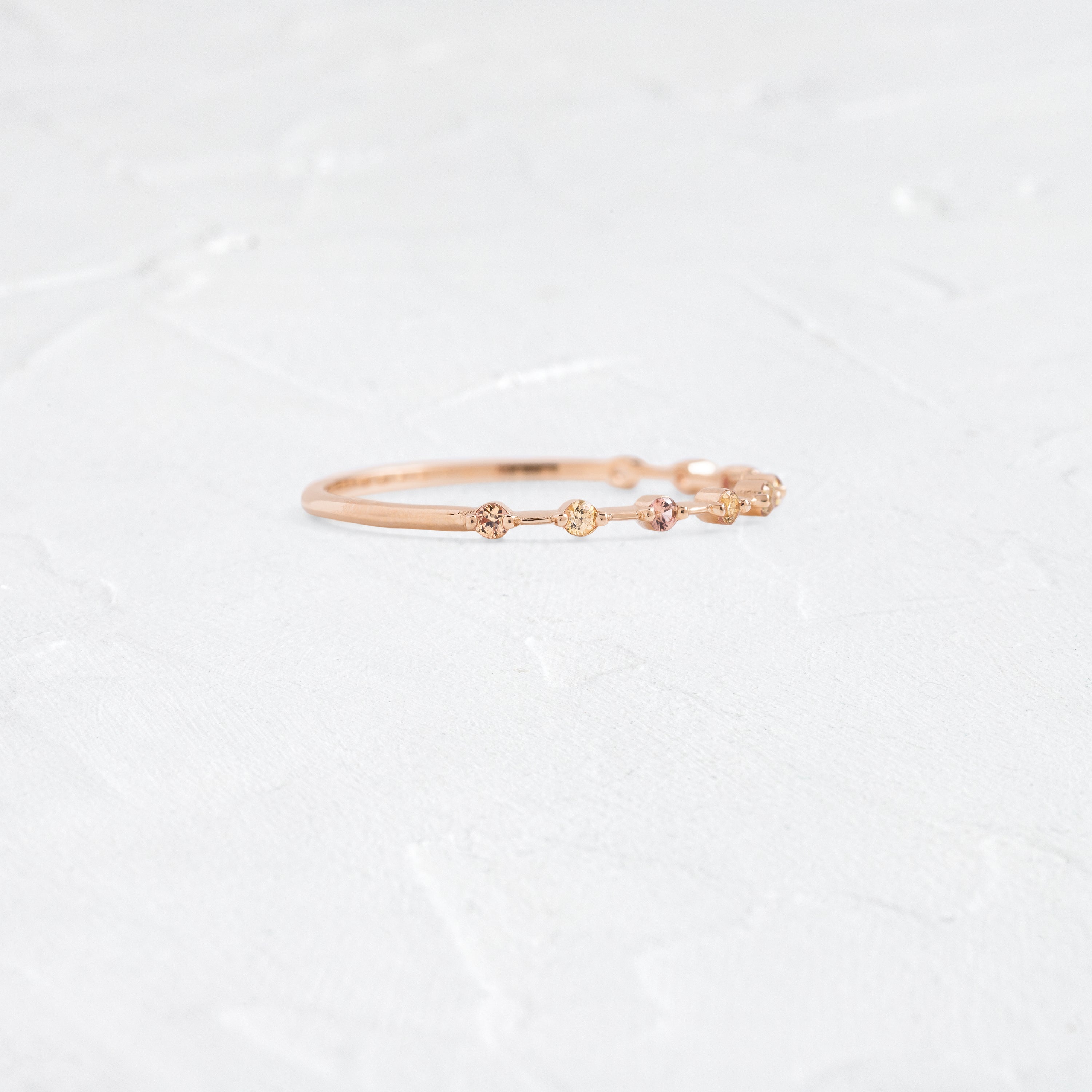 アクセサリー R158N NEWGATE ENGAGEMENT CUFF RING Garden Ring | An Endless Infinity Band with Scattered Diamonds by