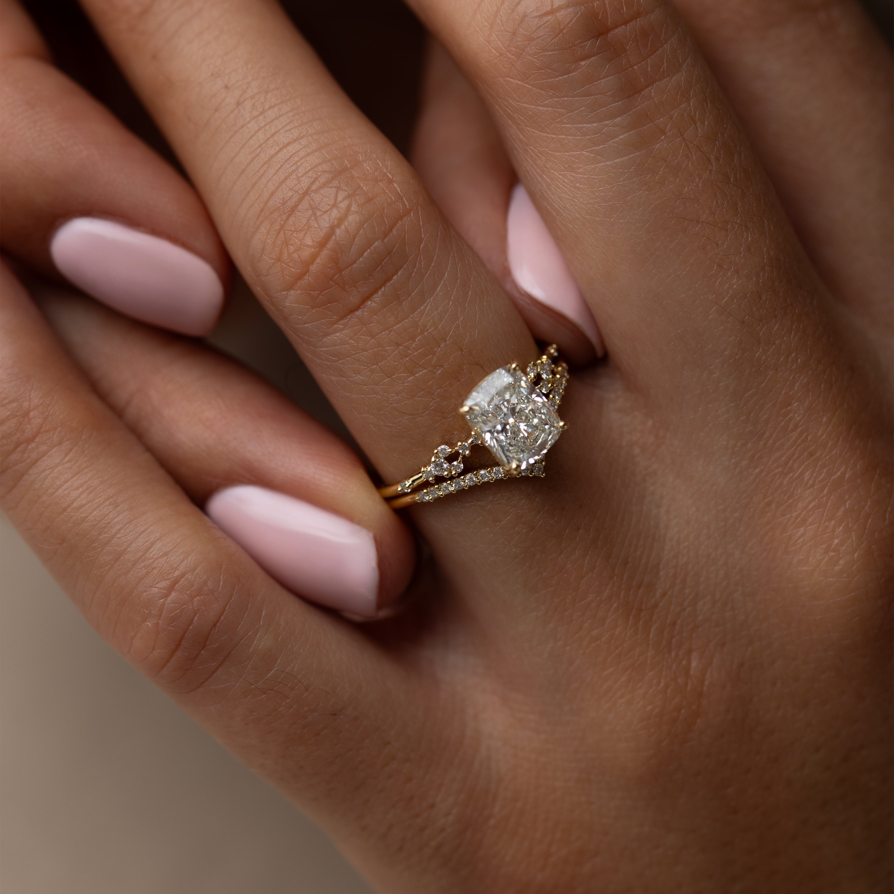 Myriad Ring, Cushion Cut | Melanie Casey Jewelry