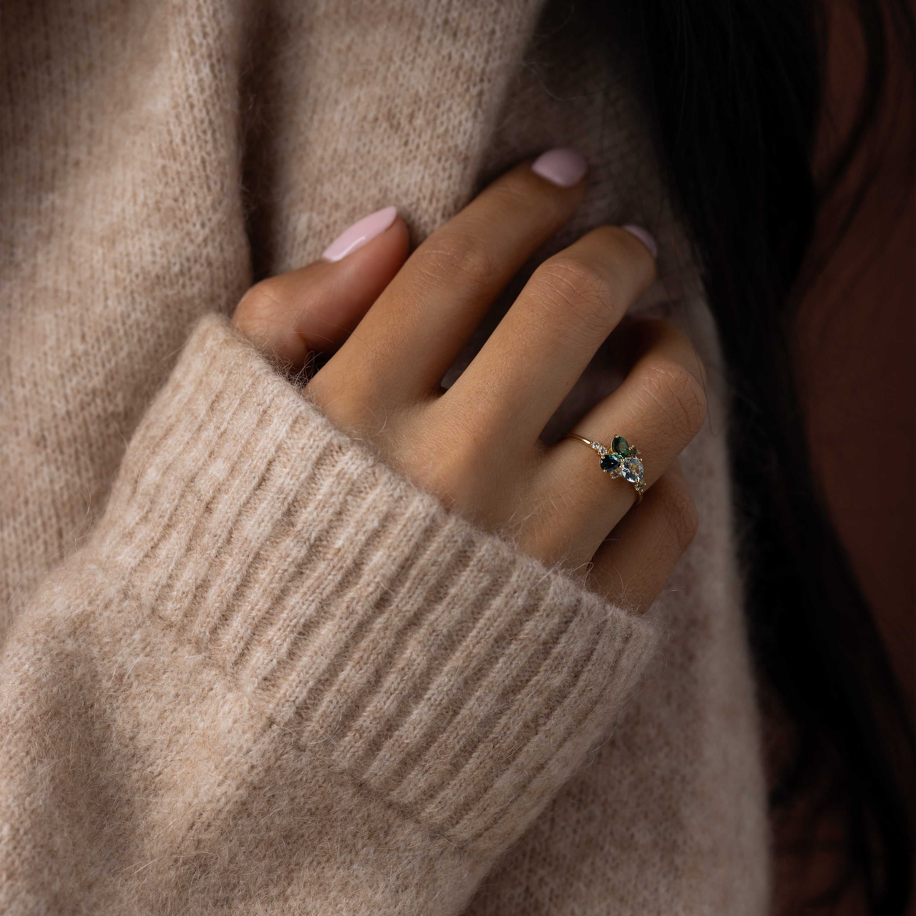 Underwater Garden Ring, Reimagined | Melanie Casey Fine Jewelry