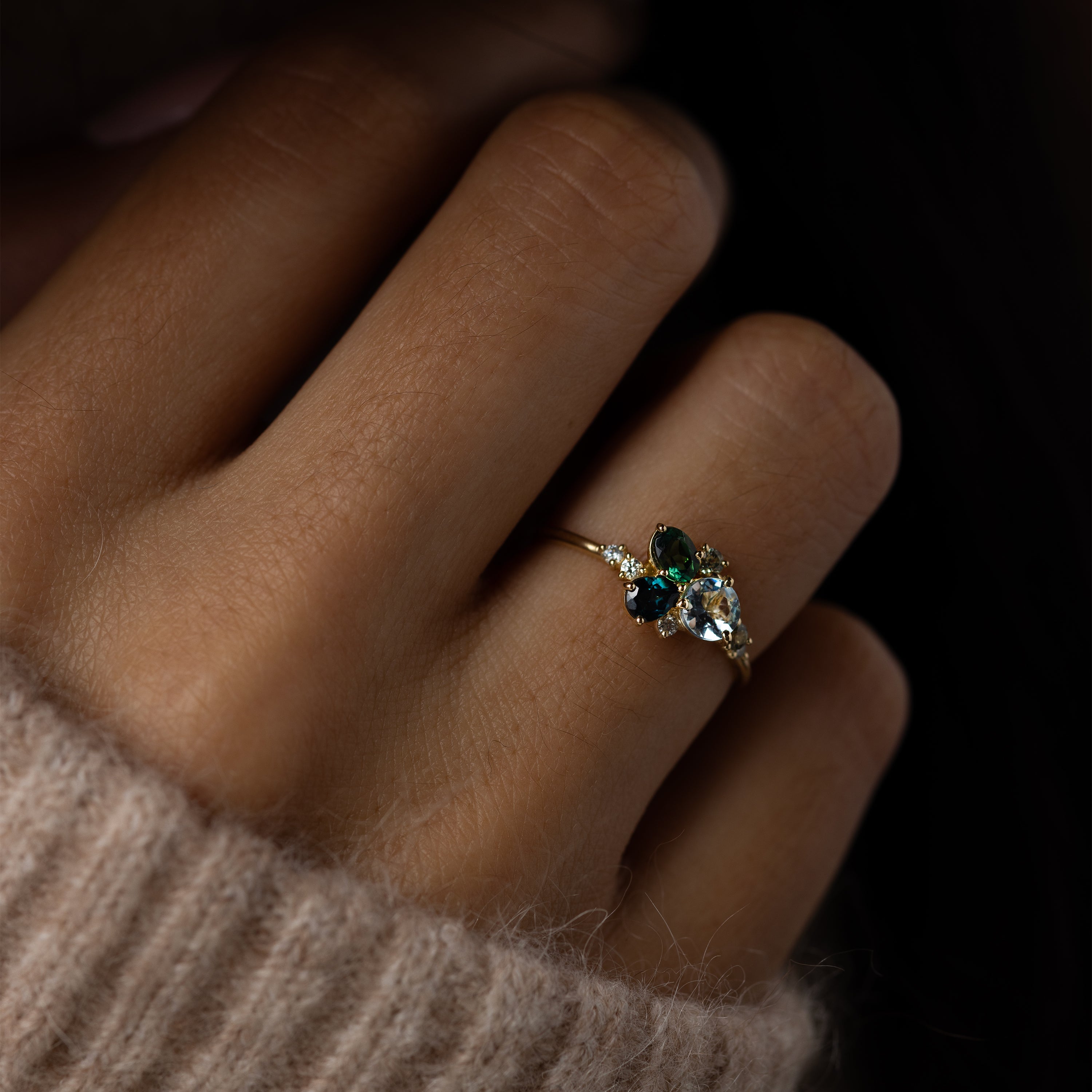 Underwater Garden Ring, Reimagined | Melanie Casey Fine Jewelry