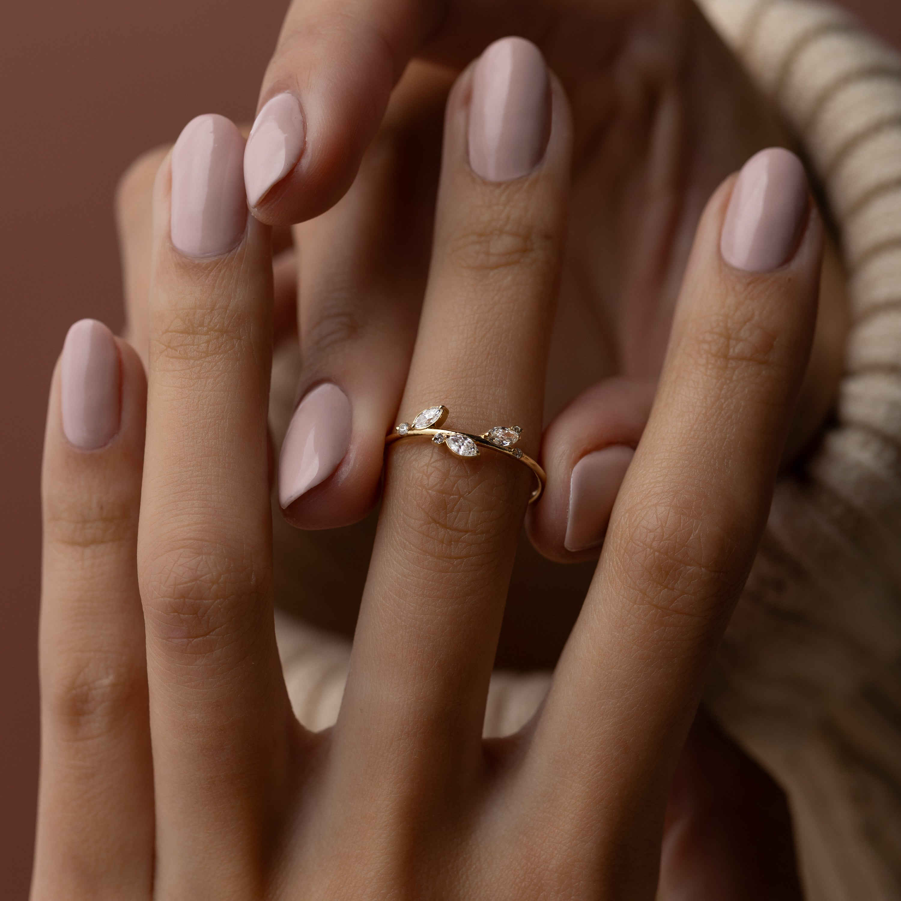 By the Bushel Ring in Diamond | Melanie Casey Fine Jewelry