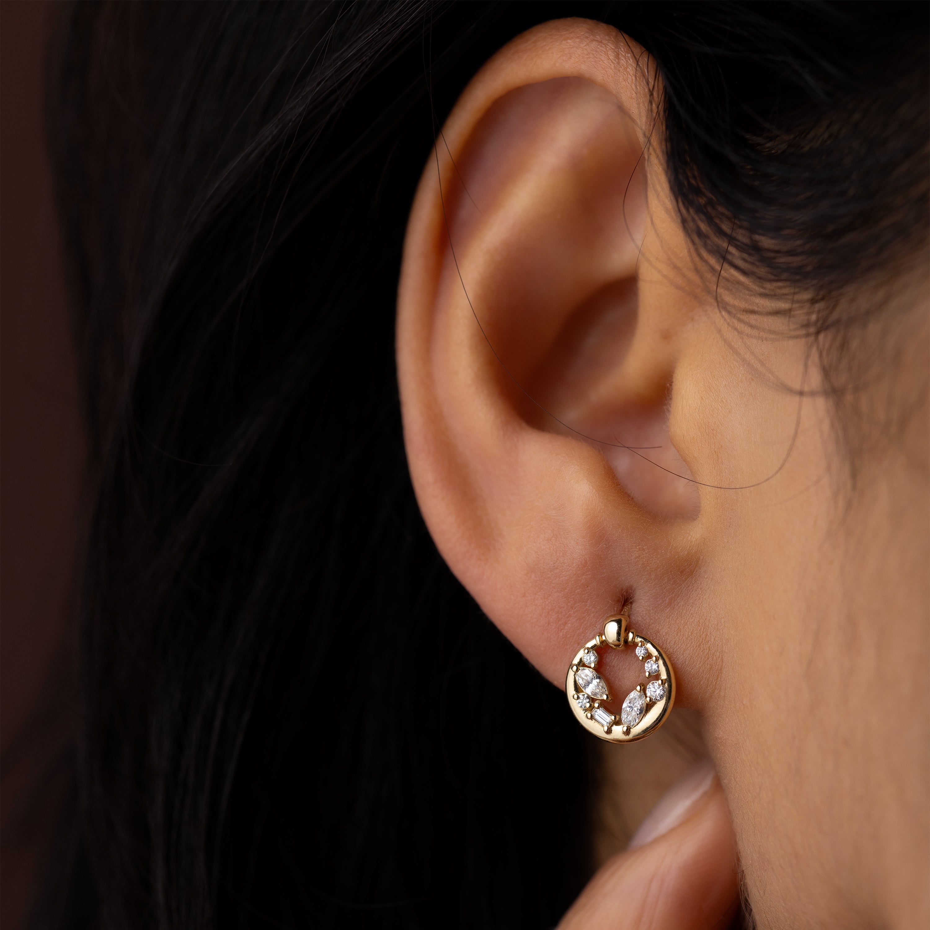 Threshold Door Knocker Studs - In Stock | Melanie Casey Fine Jewelry