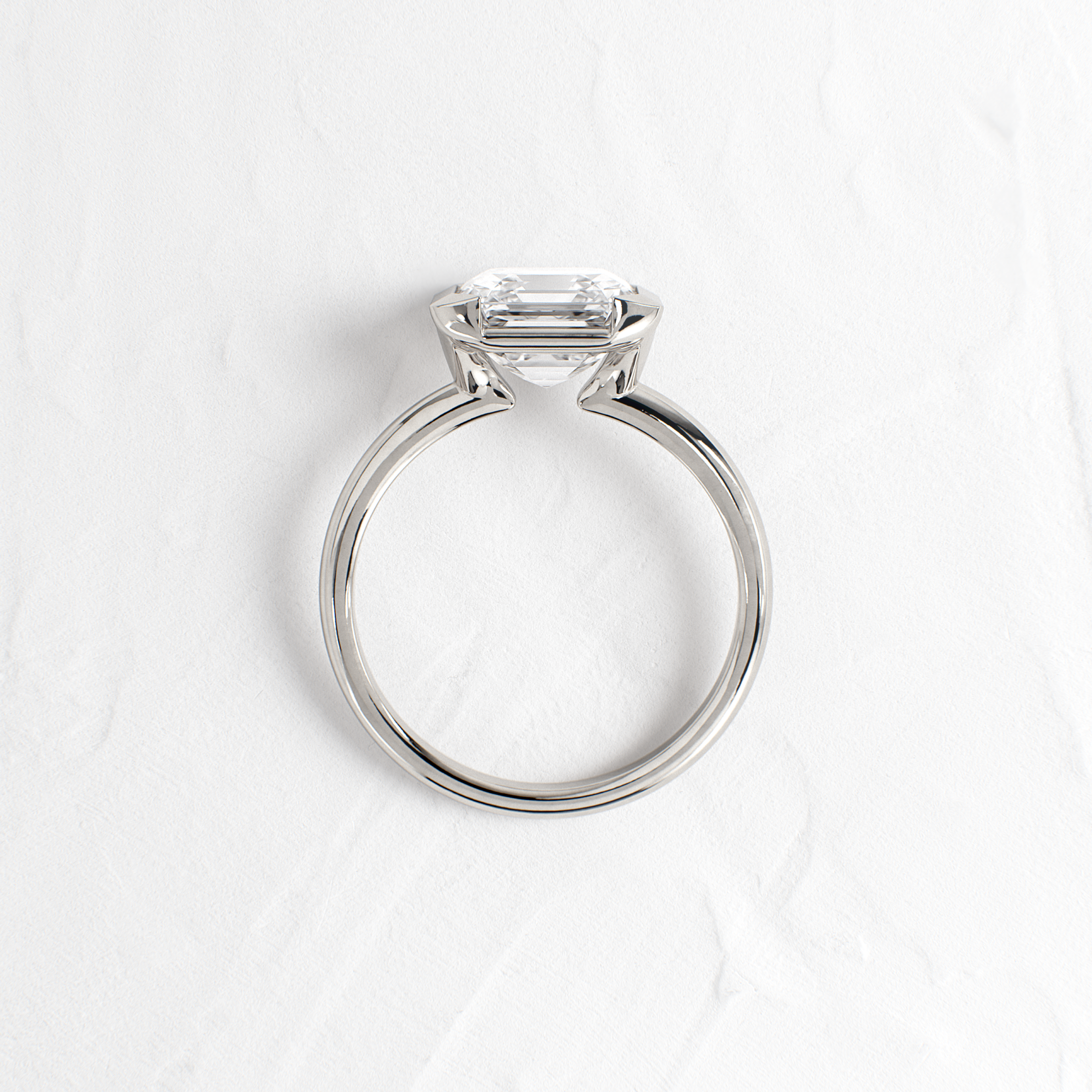 Stanza Ring, Asscher Cut - Melanie Casey