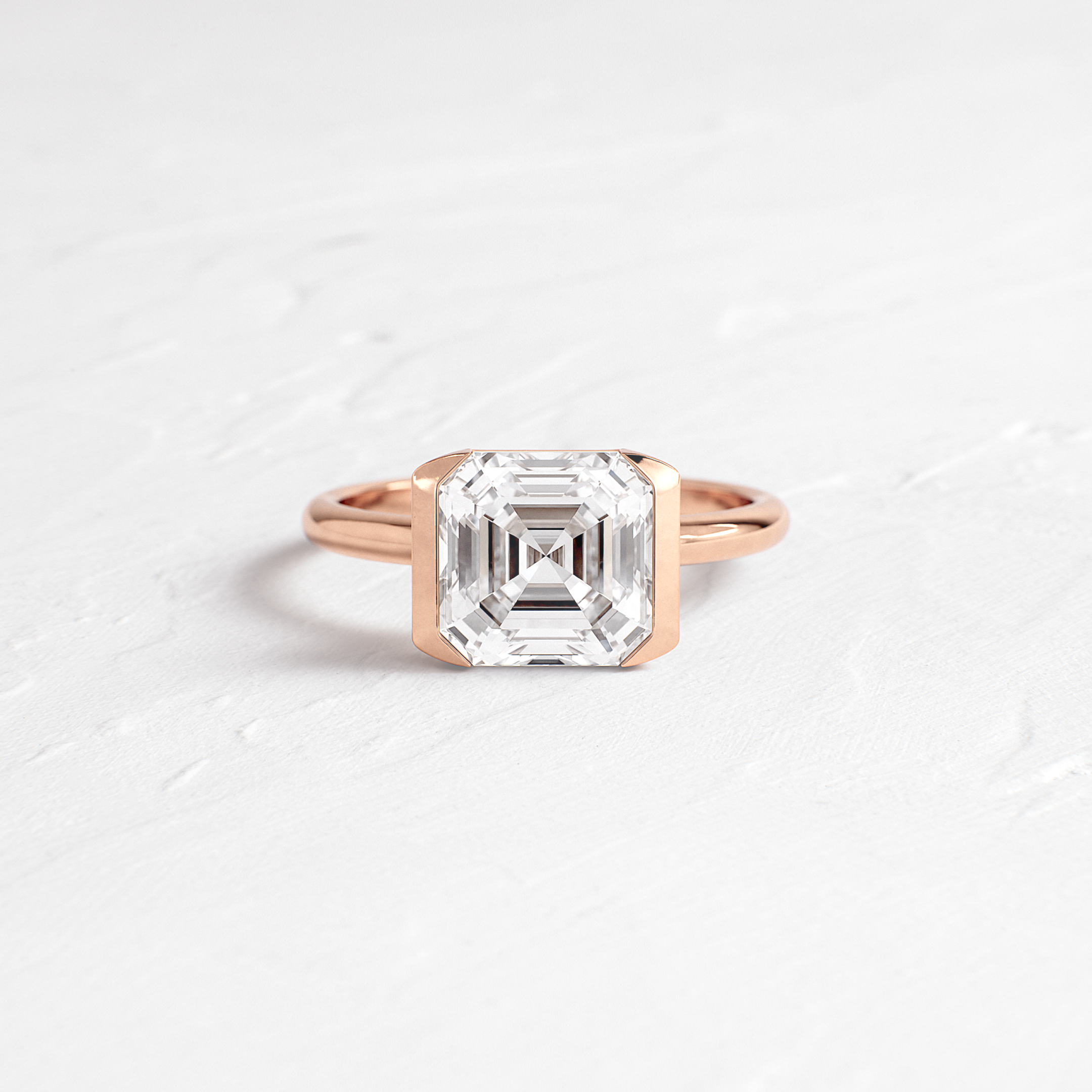 Stanza Ring, Asscher Cut - Melanie Casey
