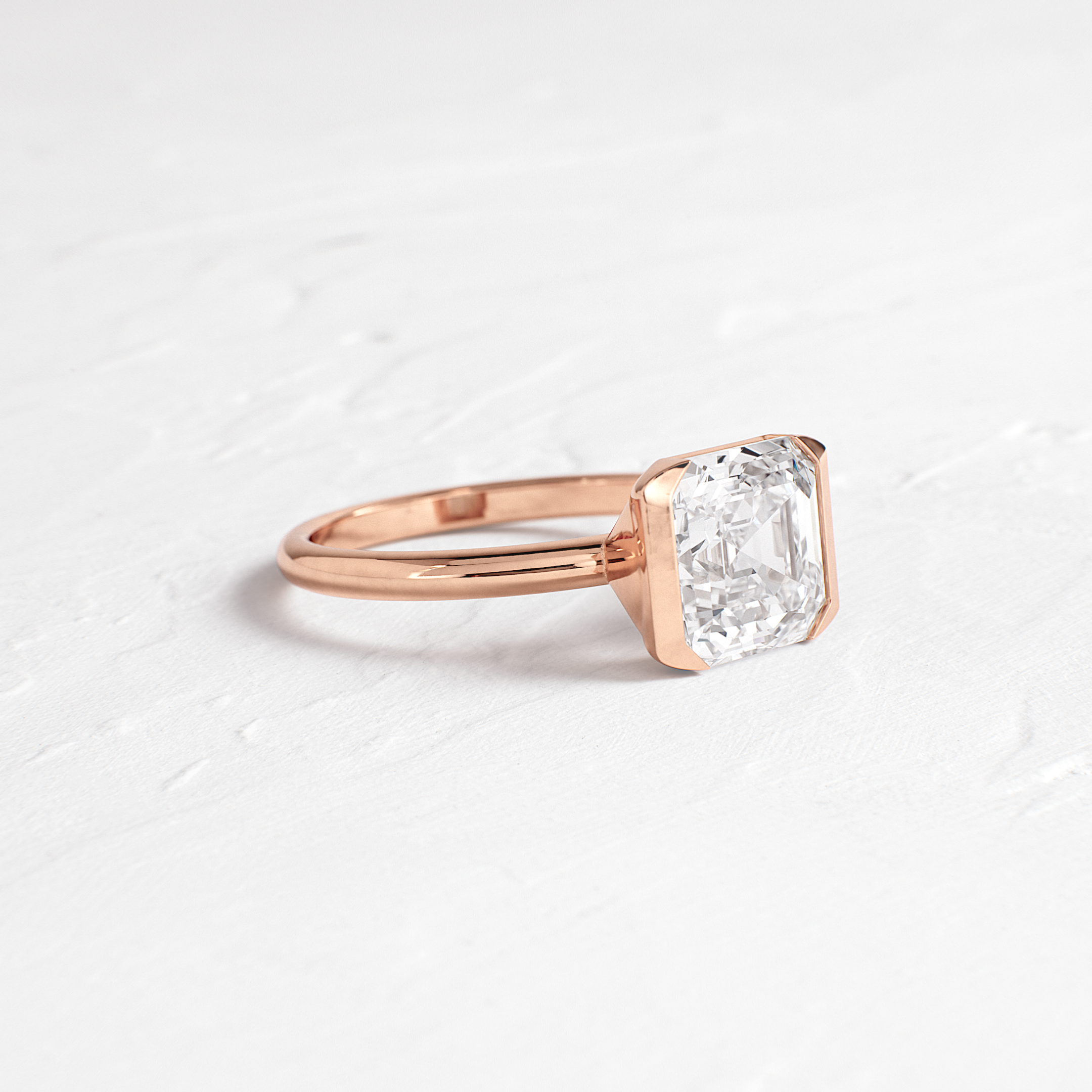 Stanza Ring, Asscher Cut - Melanie Casey