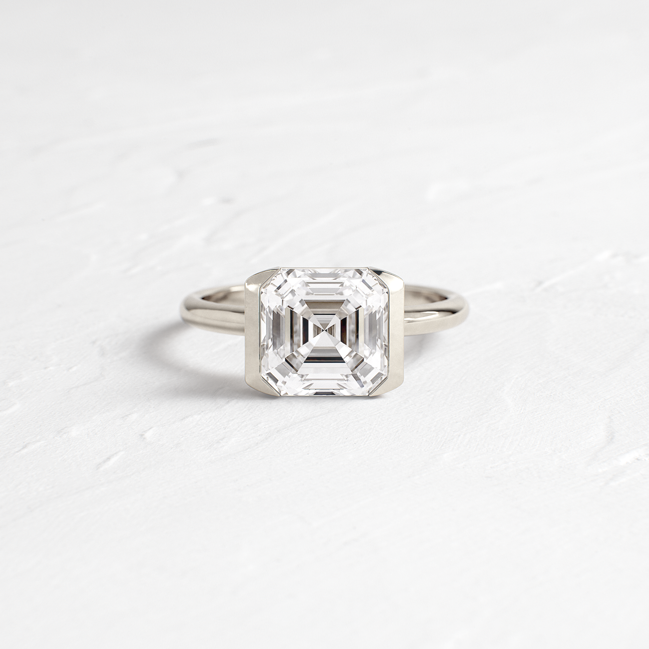 Stanza Ring, Asscher Cut - Melanie Casey