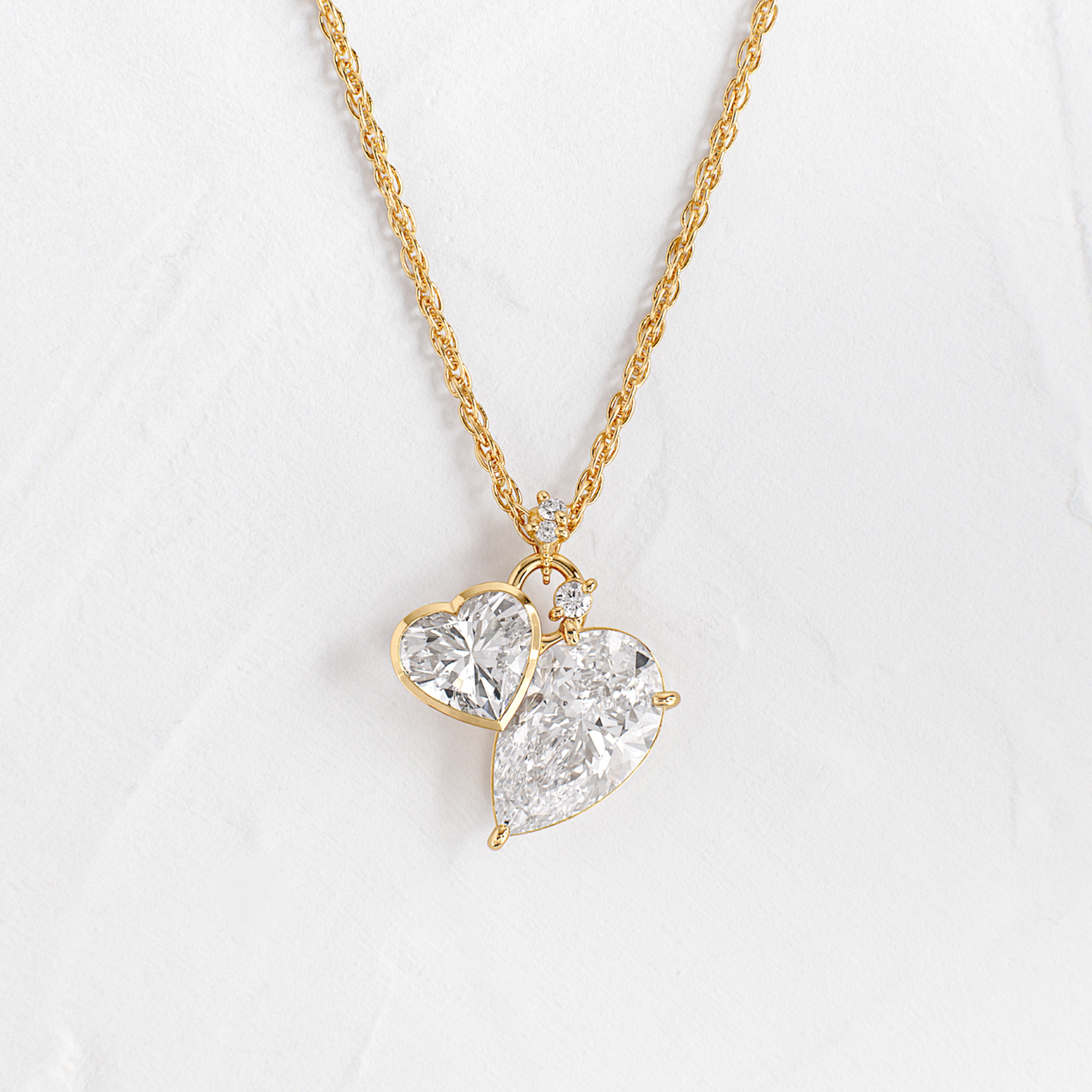 Heart to Heart Necklace | Melanie Casey Fine Jewelry