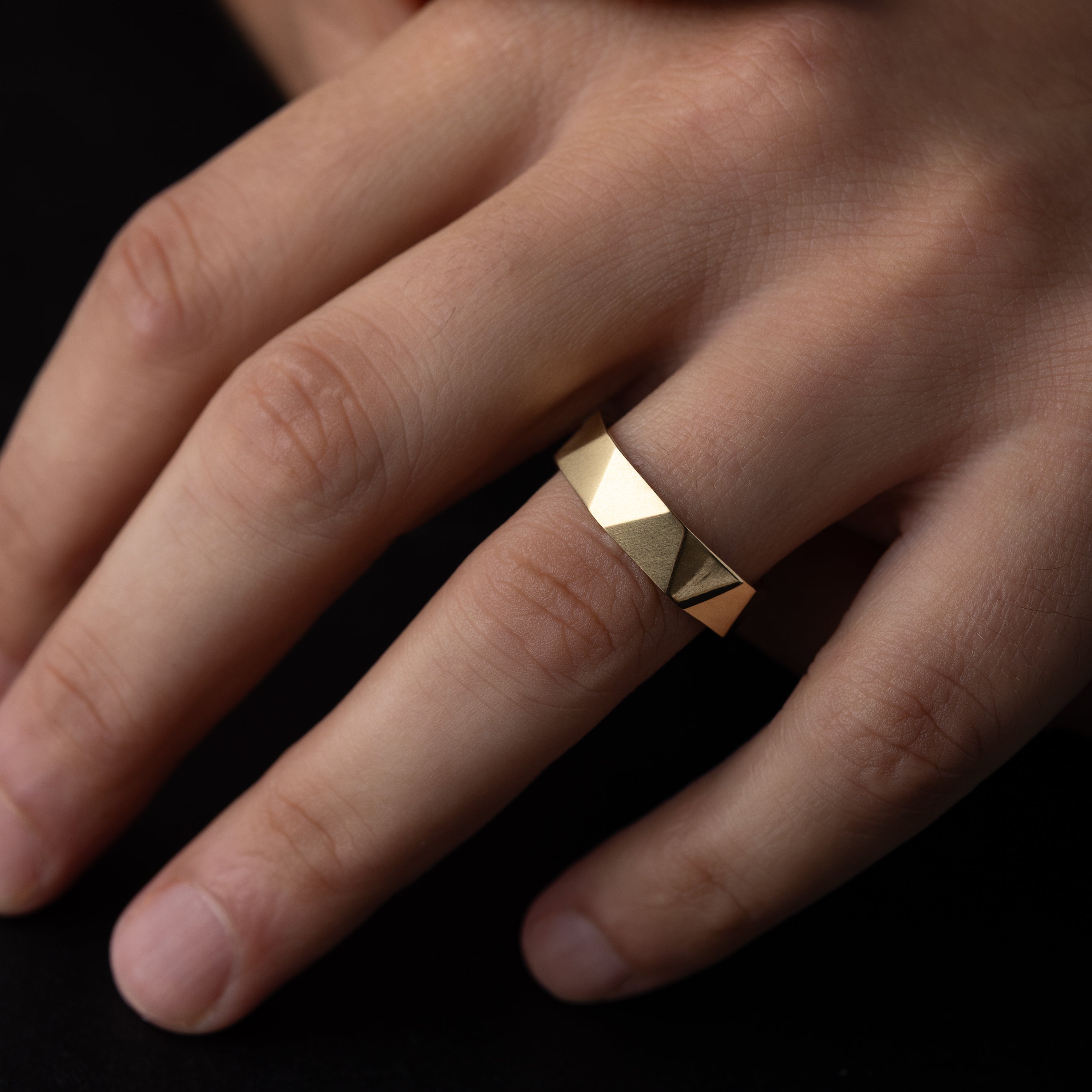 Switchback Band: 5.8mm Size 10.5 - In Stock | Melanie Casey Fine
