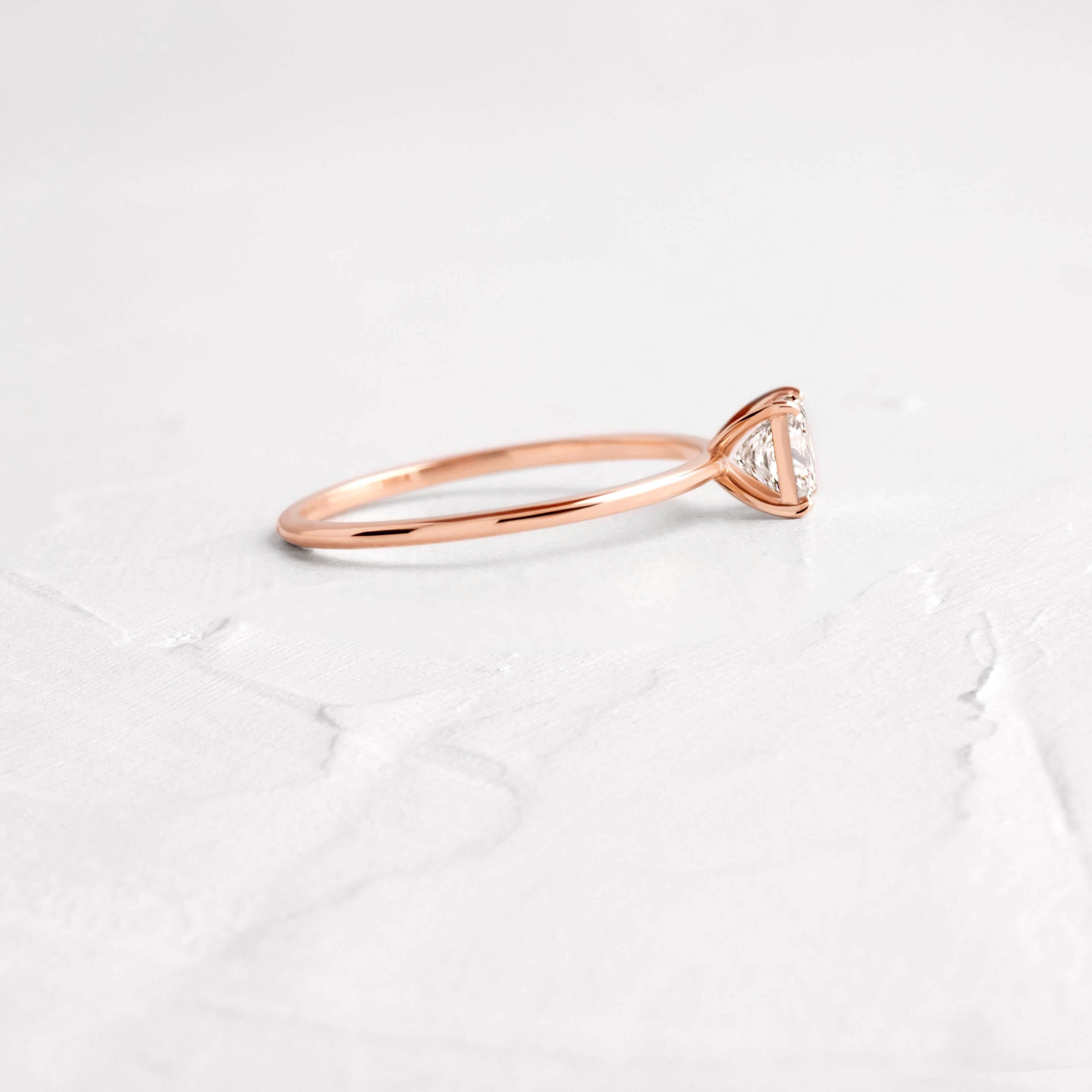 Whisper Ring, Princess Cut - Melanie Casey