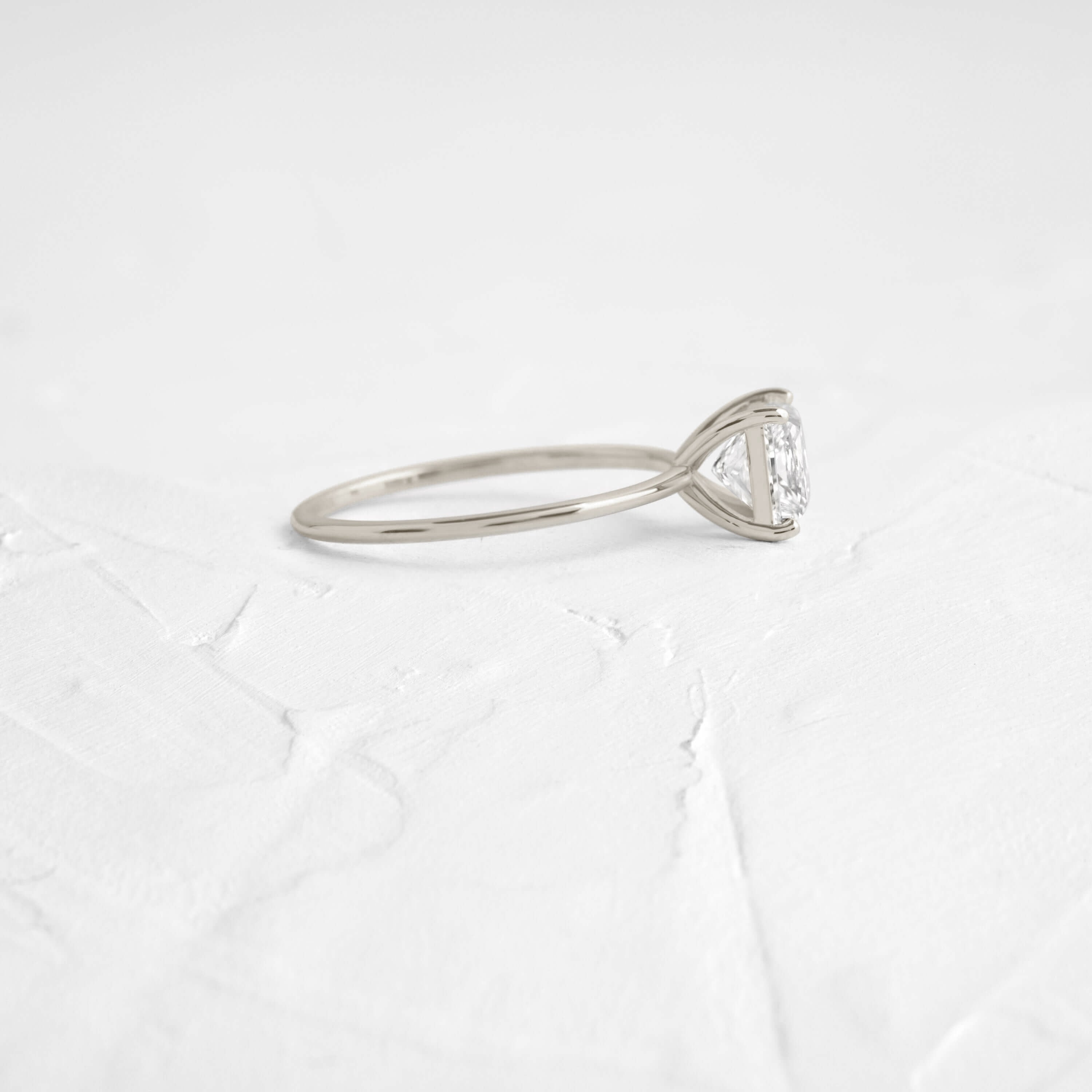 Whisper Ring, Princess Cut - Melanie Casey