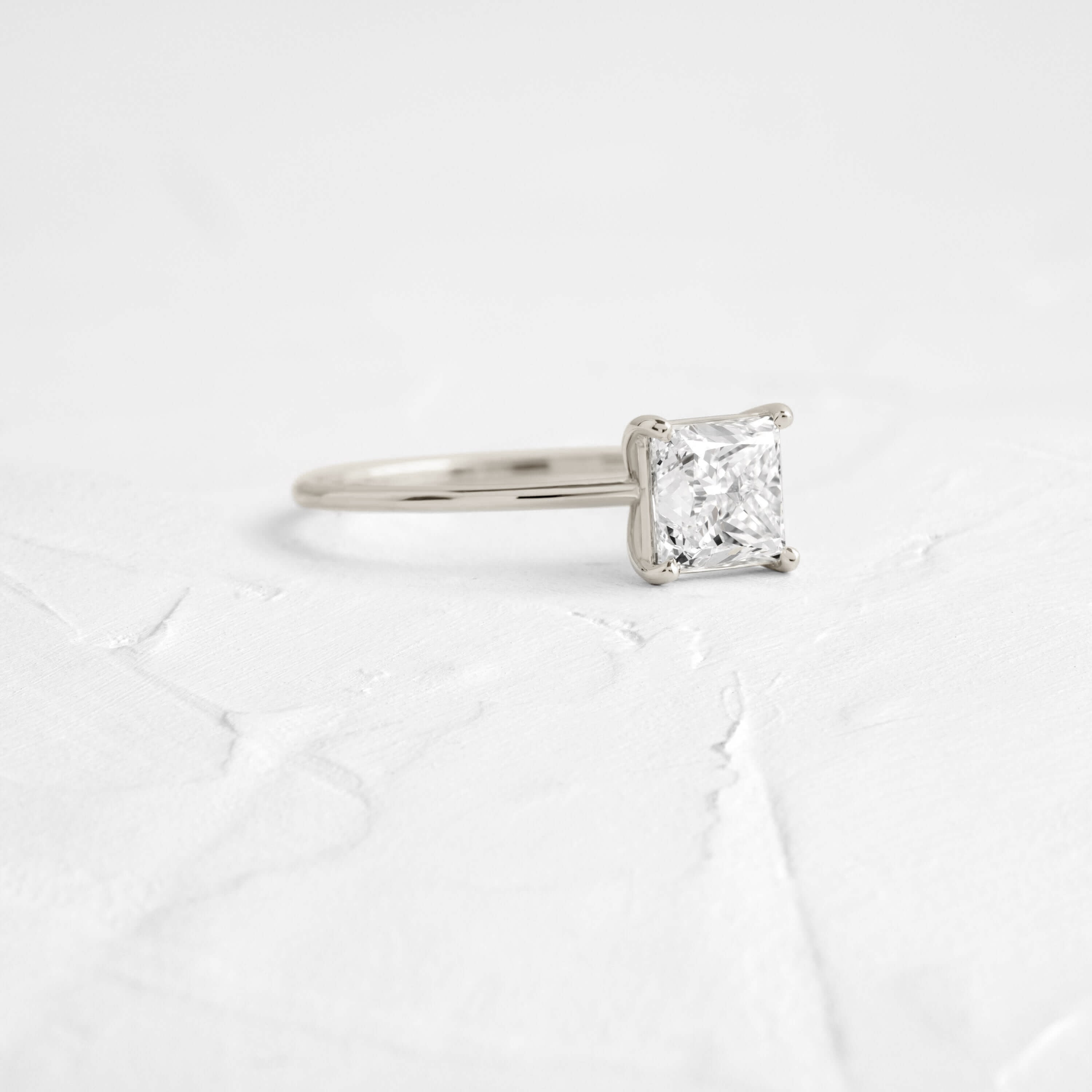 Whisper Ring, Princess Cut - Melanie Casey
