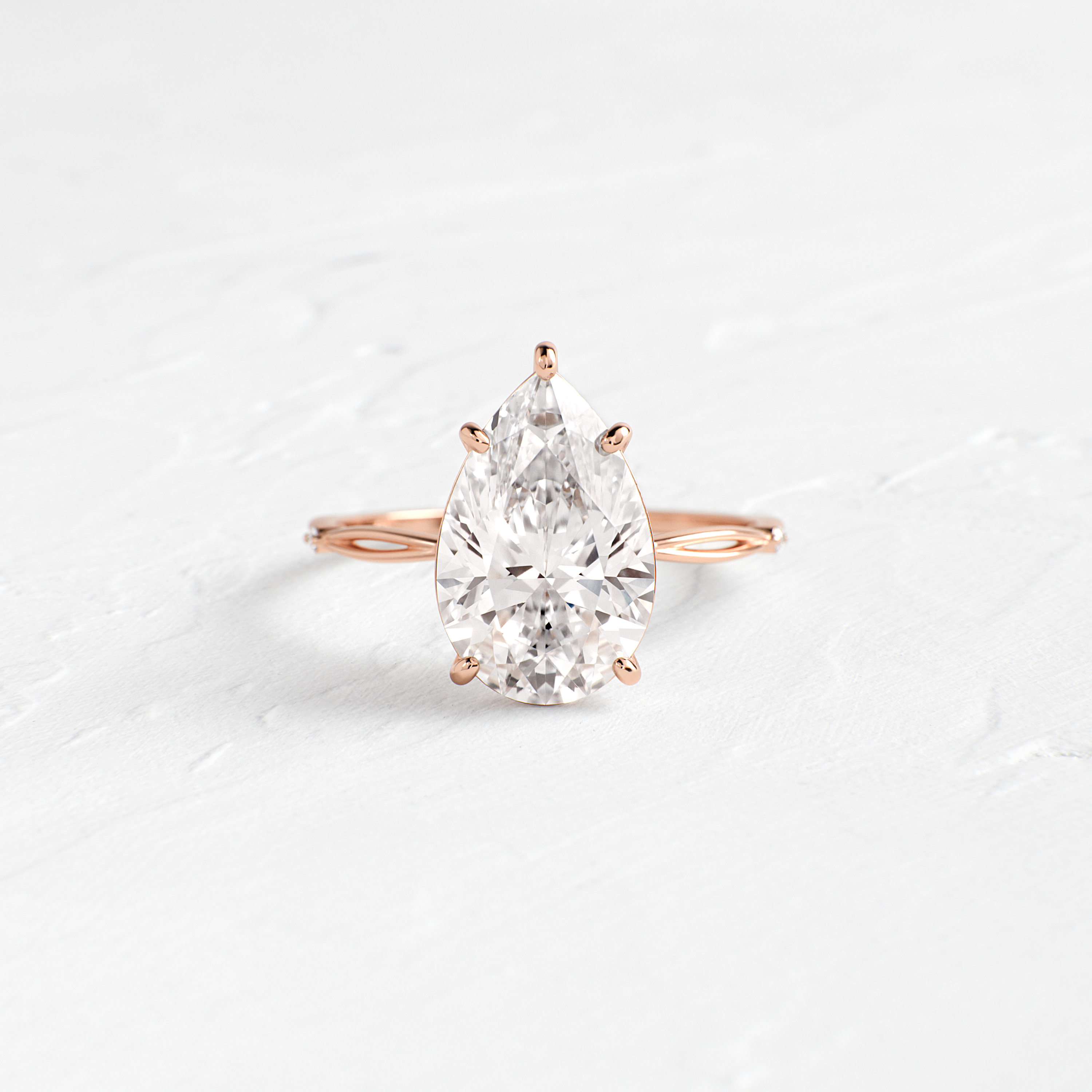 Hillside Ring, Pear Cut - Melanie Casey