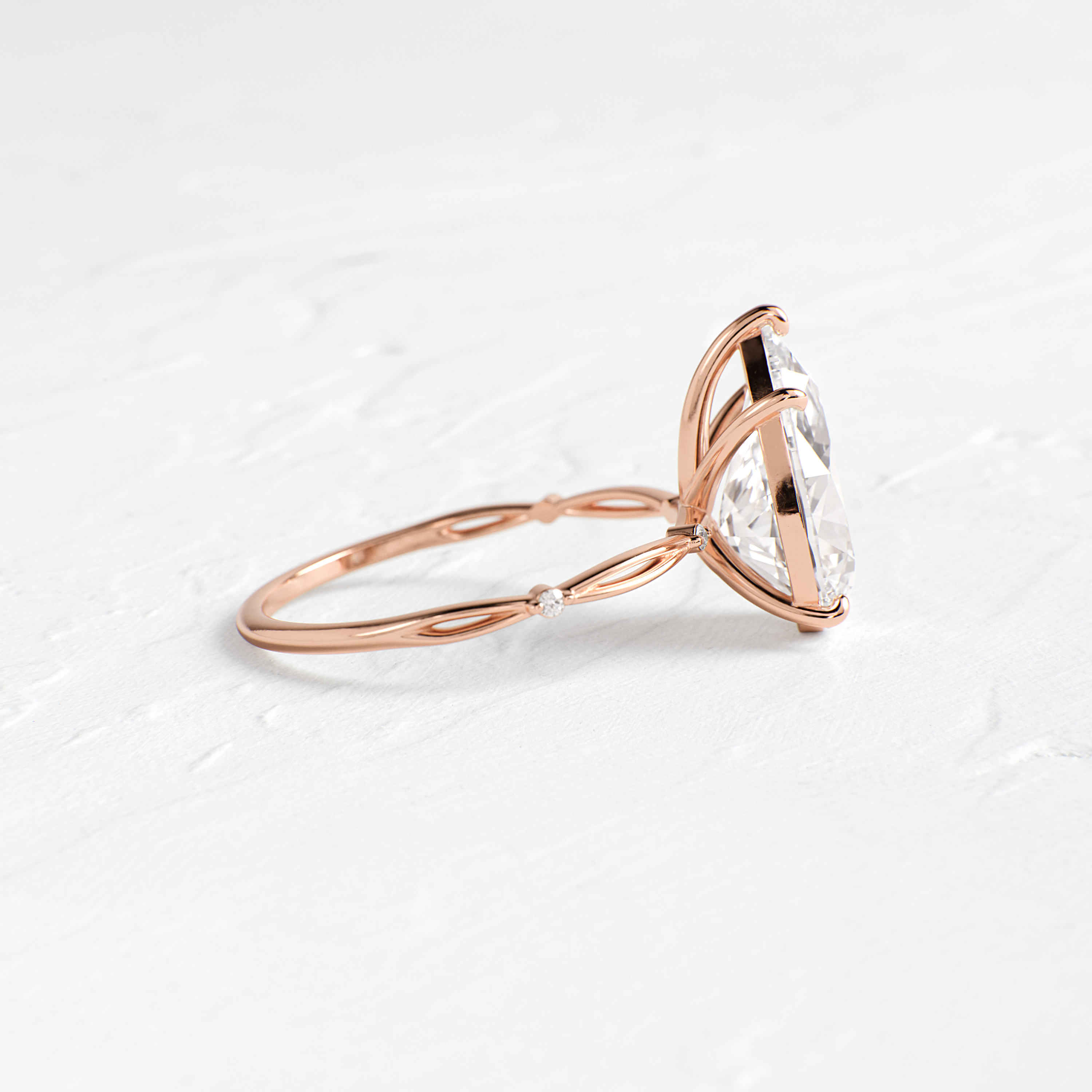 Hillside Ring, Pear Cut - Melanie Casey
