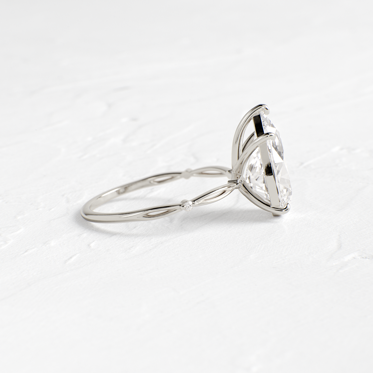 Hillside Ring, Pear Cut - Melanie Casey